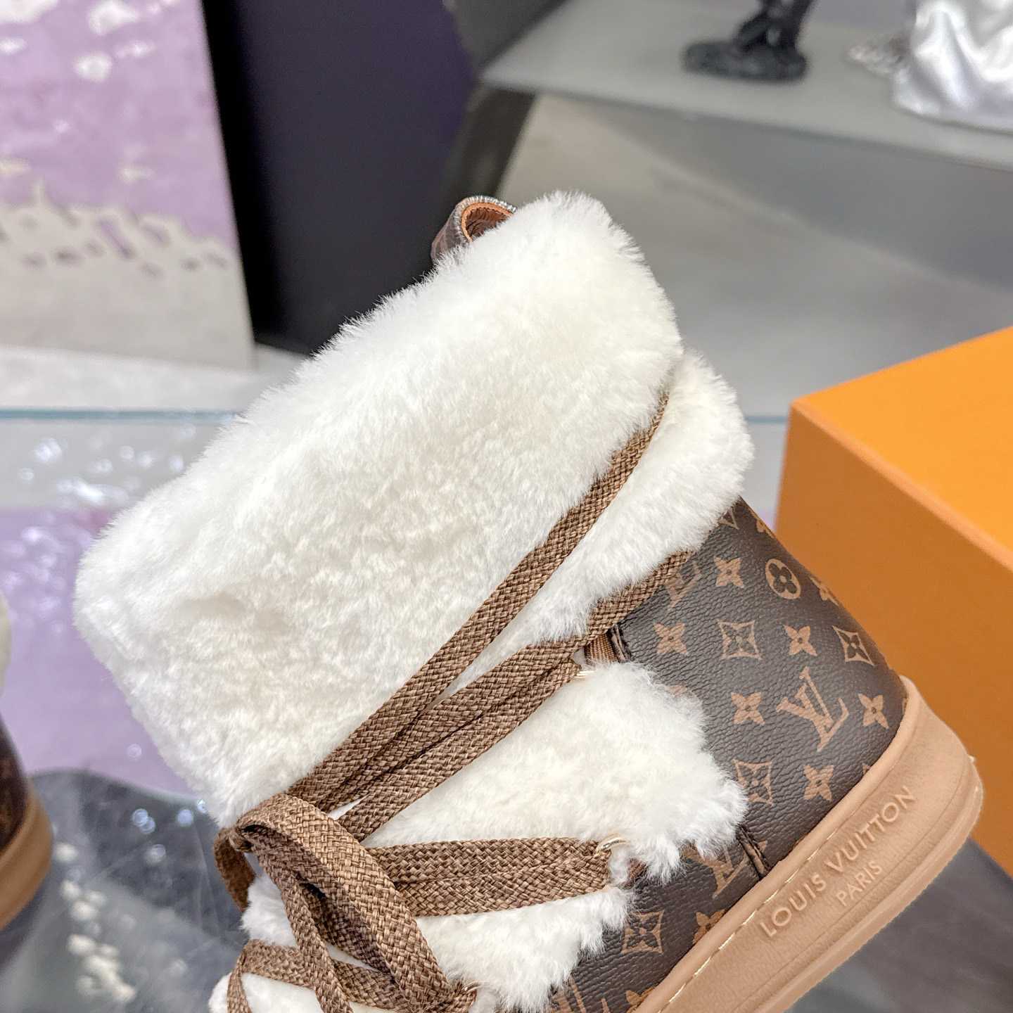 Louis Vuitton LV Cloud Lace-Up Ankle Boot Sneaker  1AIV37 - DopestKickz