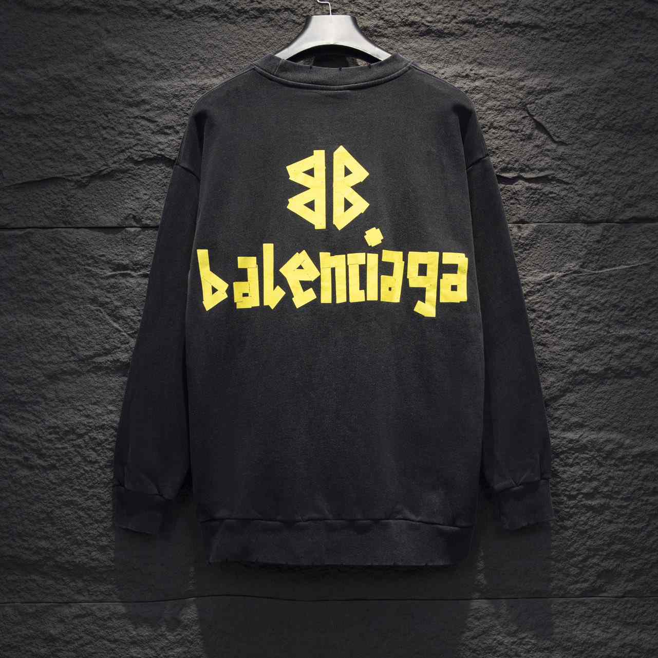Balenciaga Tape Type Double Front Sweatshirt  - DopestKickz