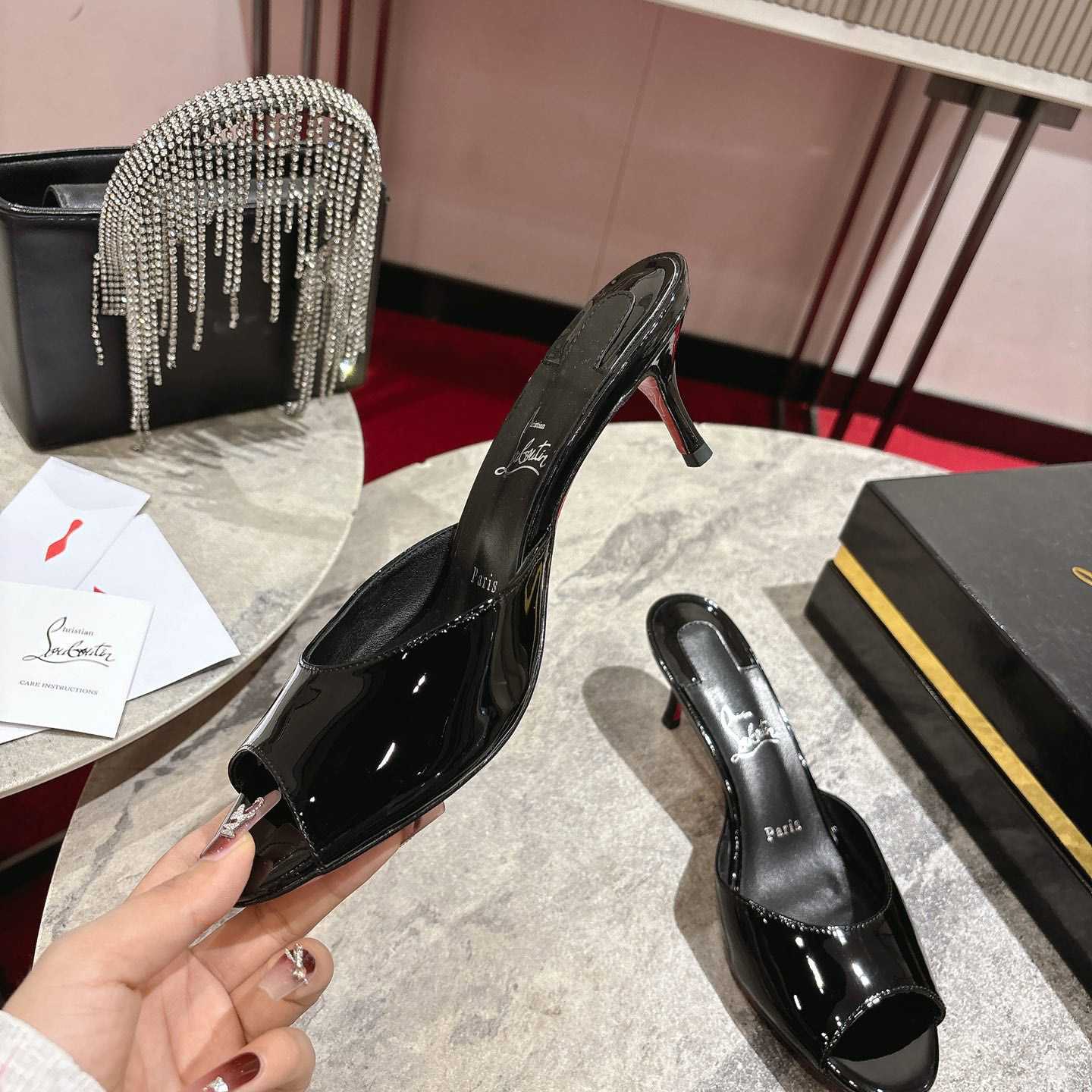 Christian Louboutin Me Dolly - 65 mm Mules - DopestKickz