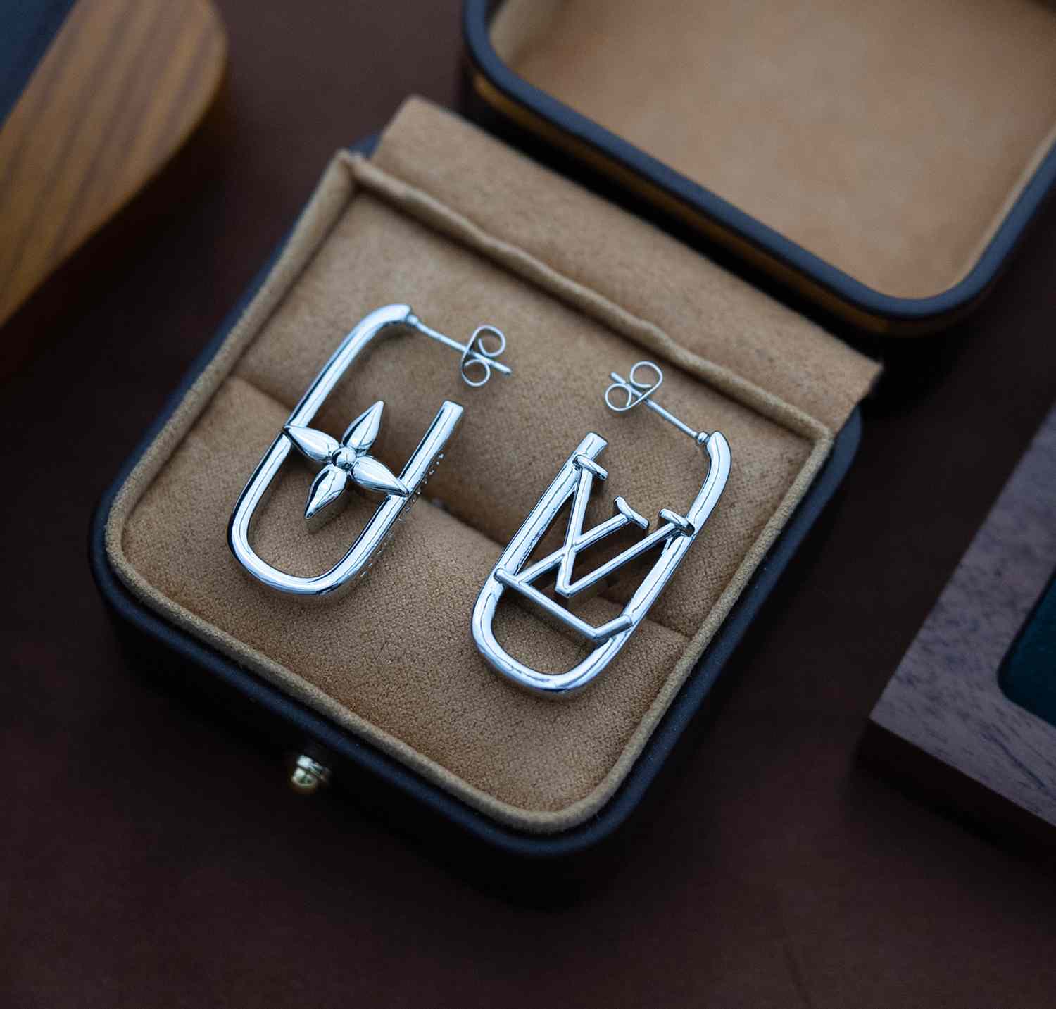 Louis Vuitton My LV Chain Earrings  - DopestKickz