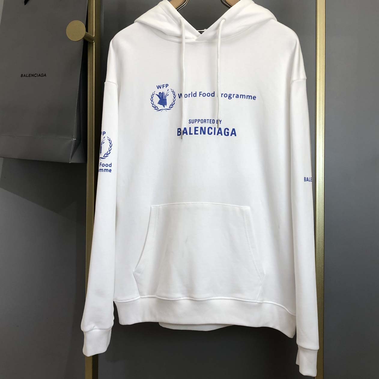 Balenciaga WFP Food Alphabet Hoodie - DopestKickz