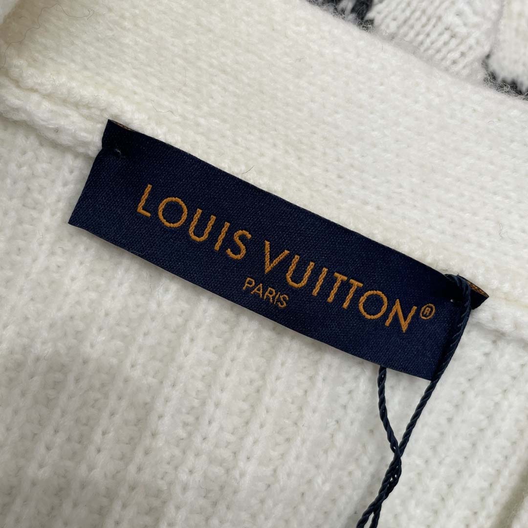 Louis Vuitton Graphic Knitted Cardigan   1AJBX9 - DopestKickz
