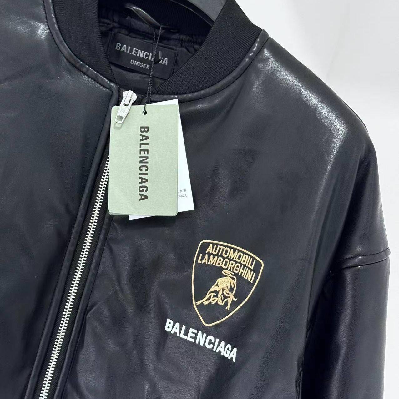 Balenciaga Automobil Lamborghini Oversized Bomber Jacket - DopestKickz