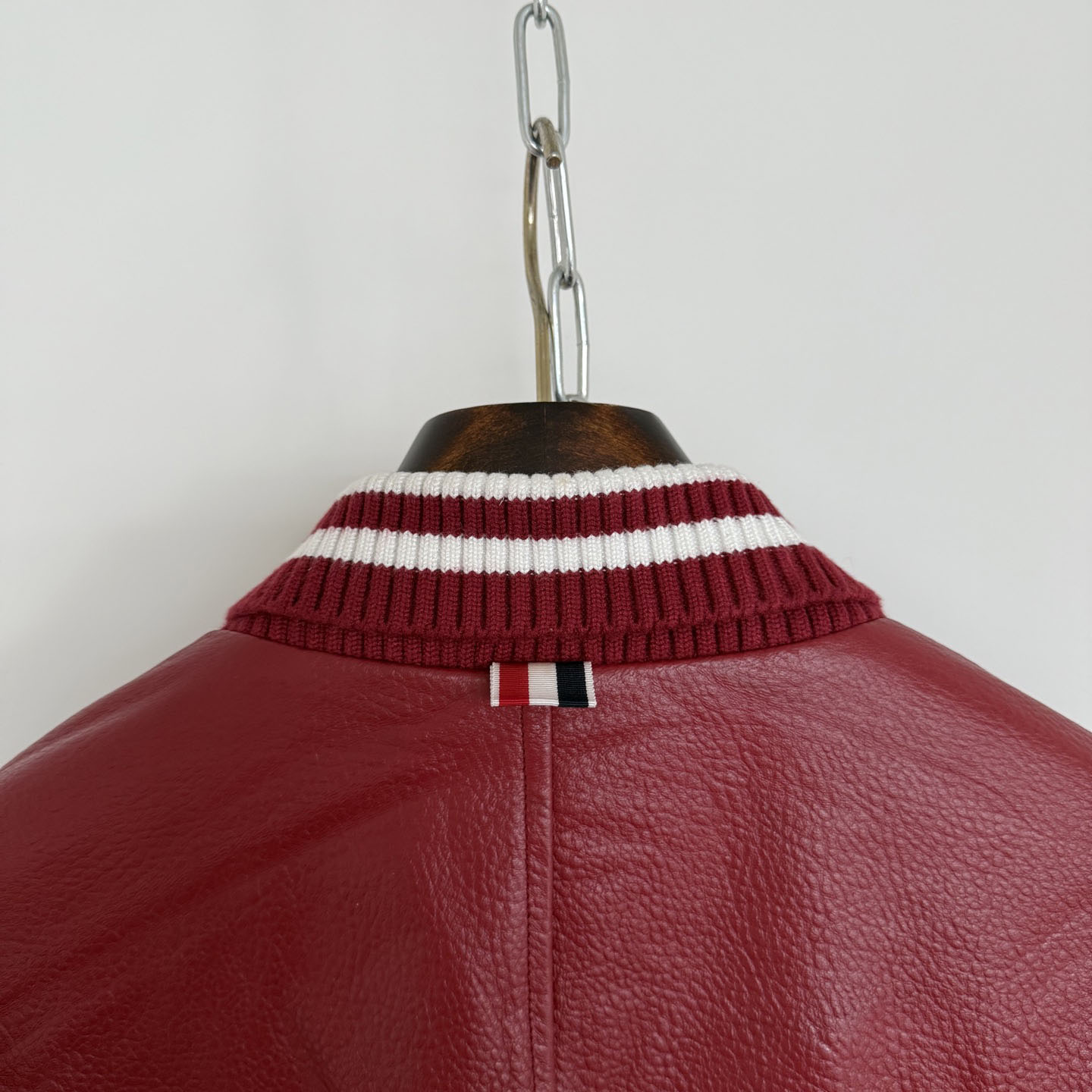 Thom Browne 4-bar Leather Bomber Jacket - DopestKickz