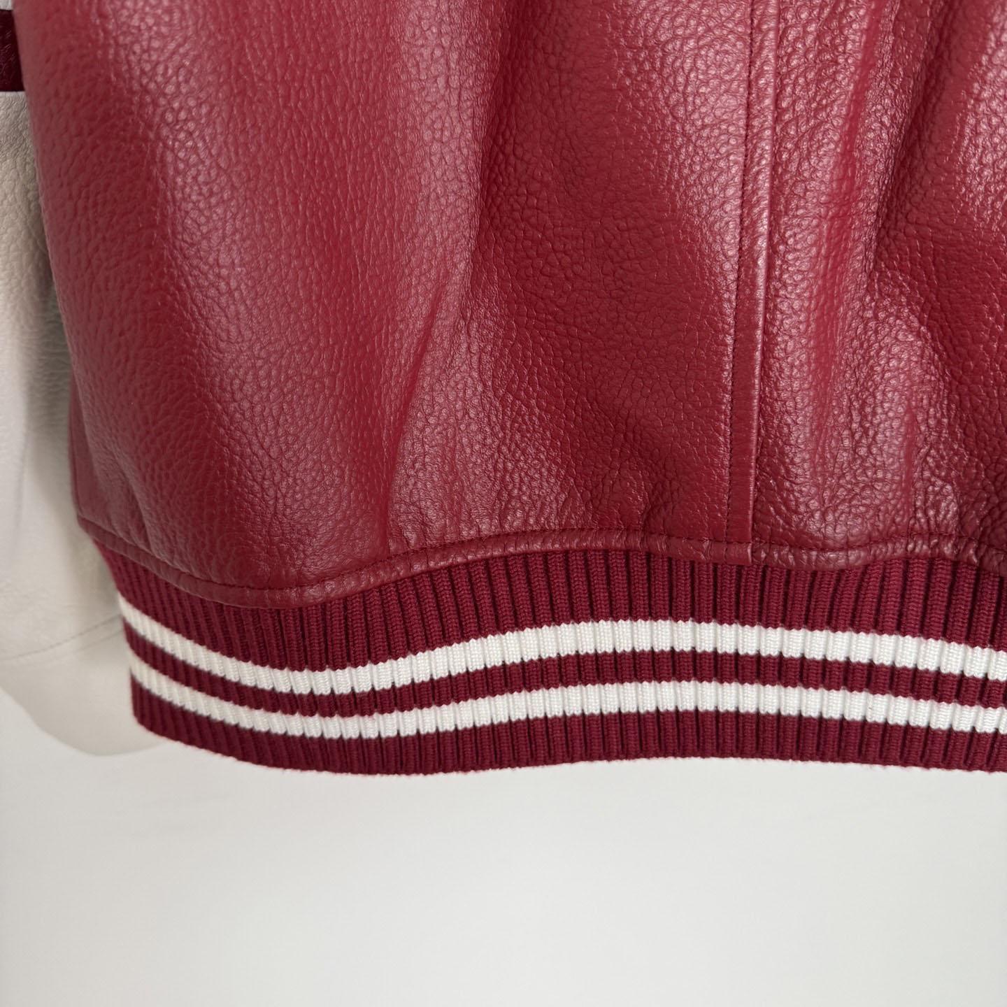 Thom Browne 4-bar Leather Bomber Jacket - DopestKickz