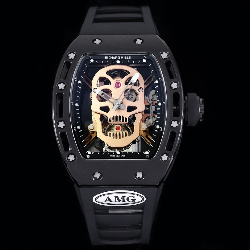 Richard Mille 52-01 "Black Ceramic'' - DopestKickz