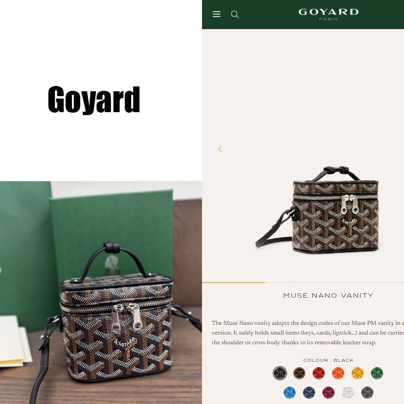 Goyard Muse Nano Vanity - DopestKickz