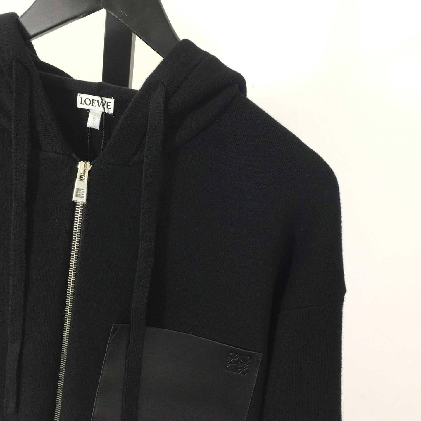 Loewe Zip-up Hoodie In Wool - DopestKickz