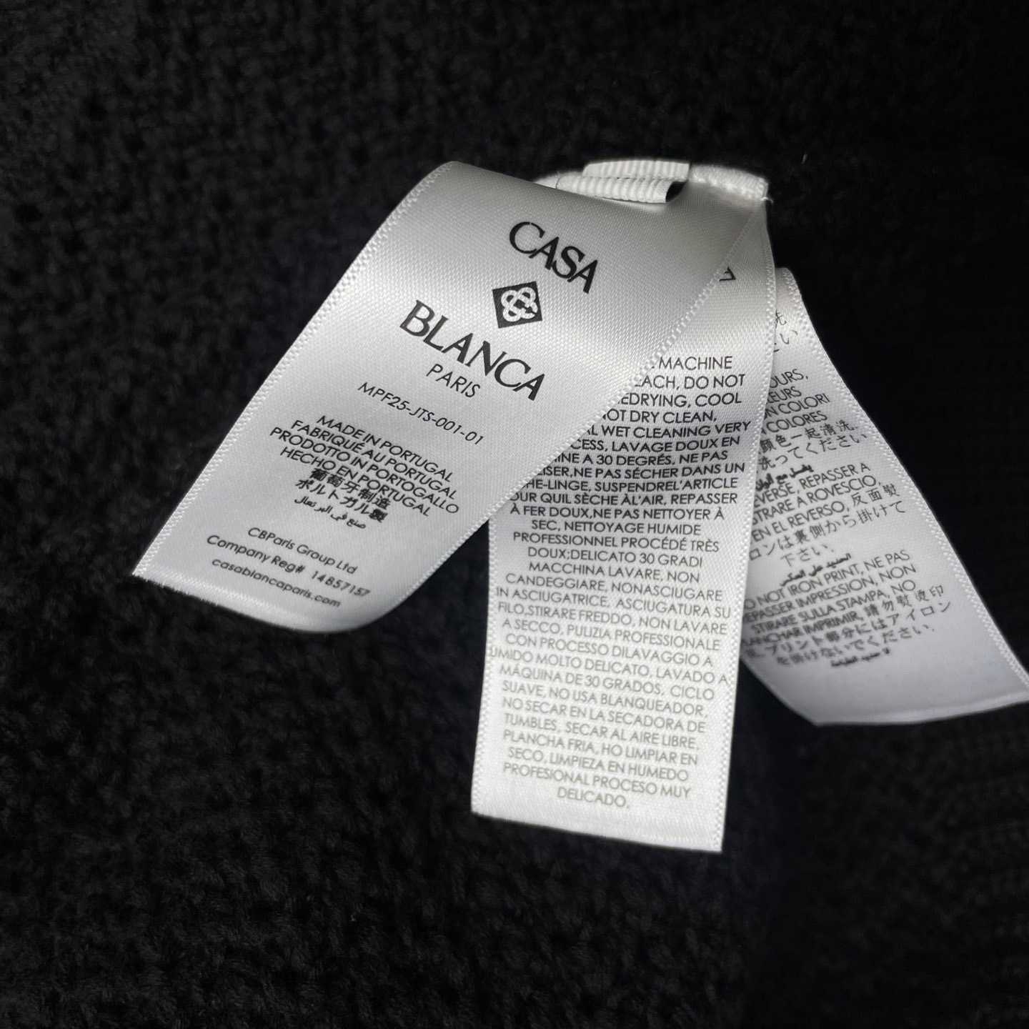 Casablanca Buttoned Ribbed Knit Cardigan   D0114 - DopestKickz