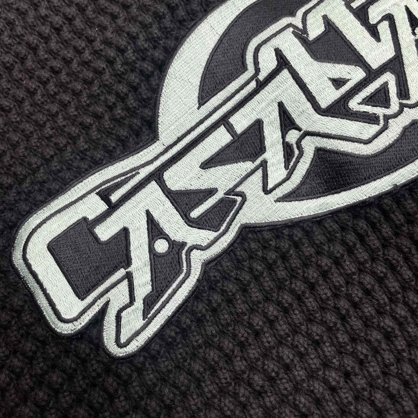 Casablanca Buttoned Ribbed Knit Cardigan   D0114 - DopestKickz