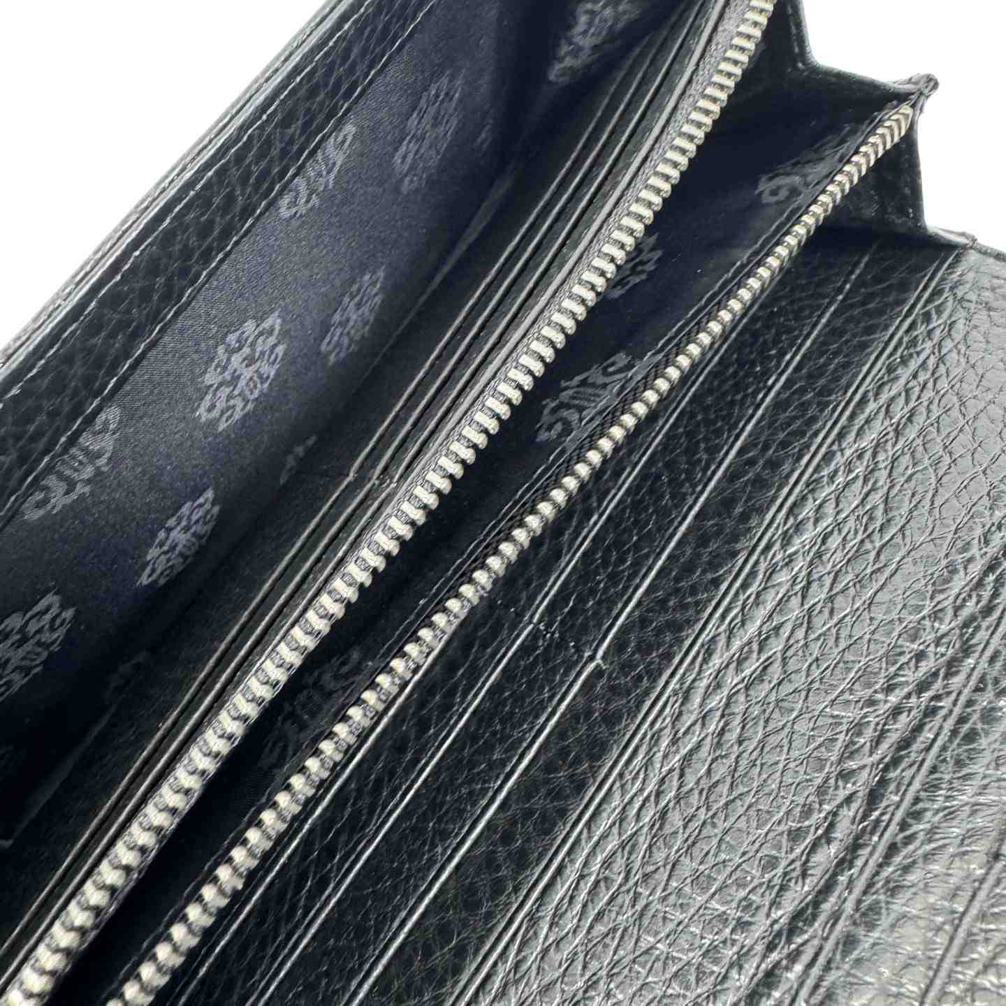 Chrome Heart Leather Cross Wallet - DopestKickz