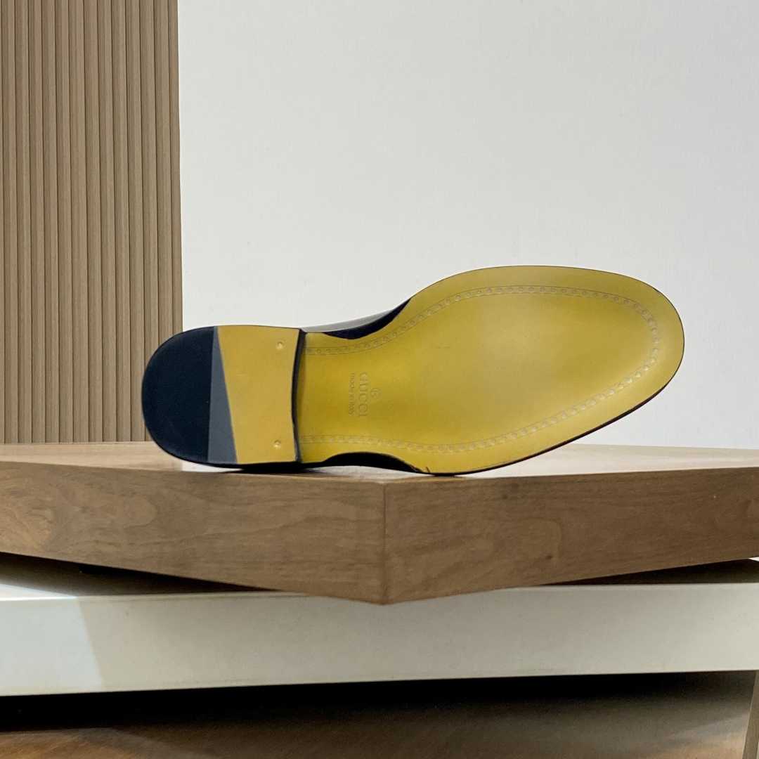 Gucci Leather Ankle Boots - DopestKickz