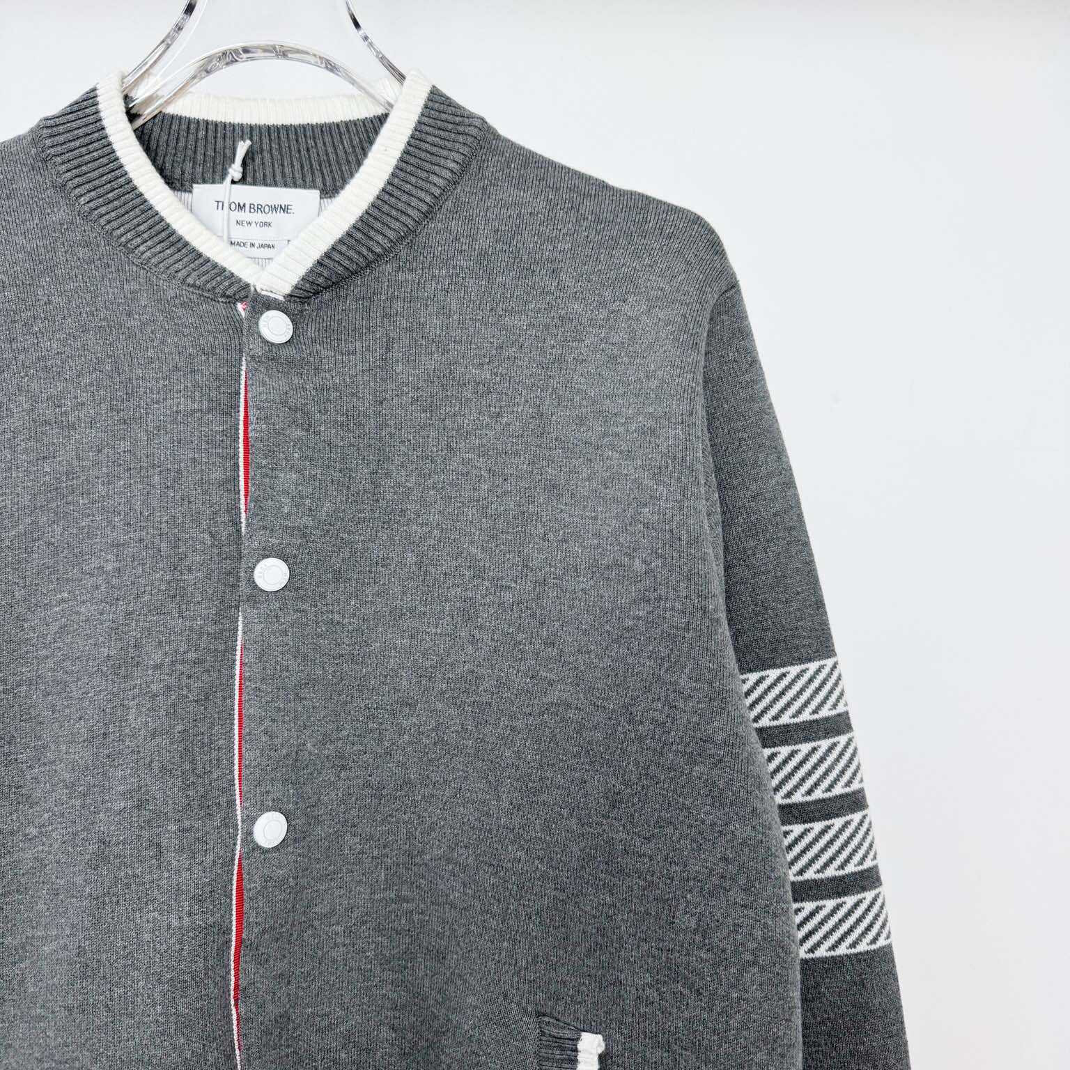 Thom Browne Wool Knit Cardigan - DopestKickz