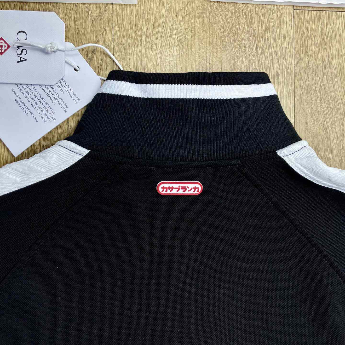 Casablanca Quarter Zip Laurel Sweatshirt   c1108 - DopestKickz