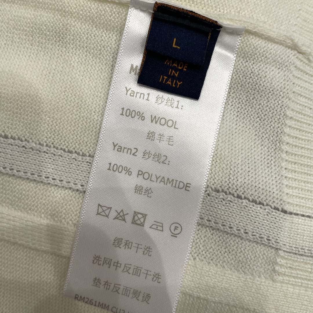 Louis Vuitton Graphic Knitted Crewneck    1AJBW1 - DopestKickz