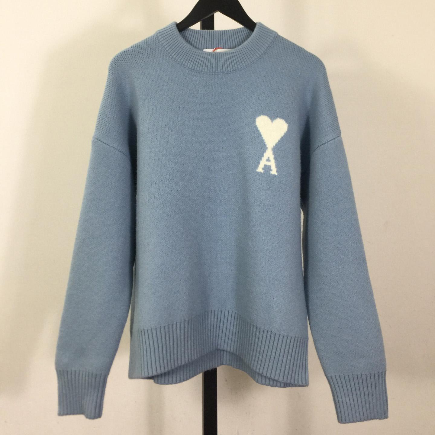 AMI Paris Ami De Coeur Sweater - DopestKickz