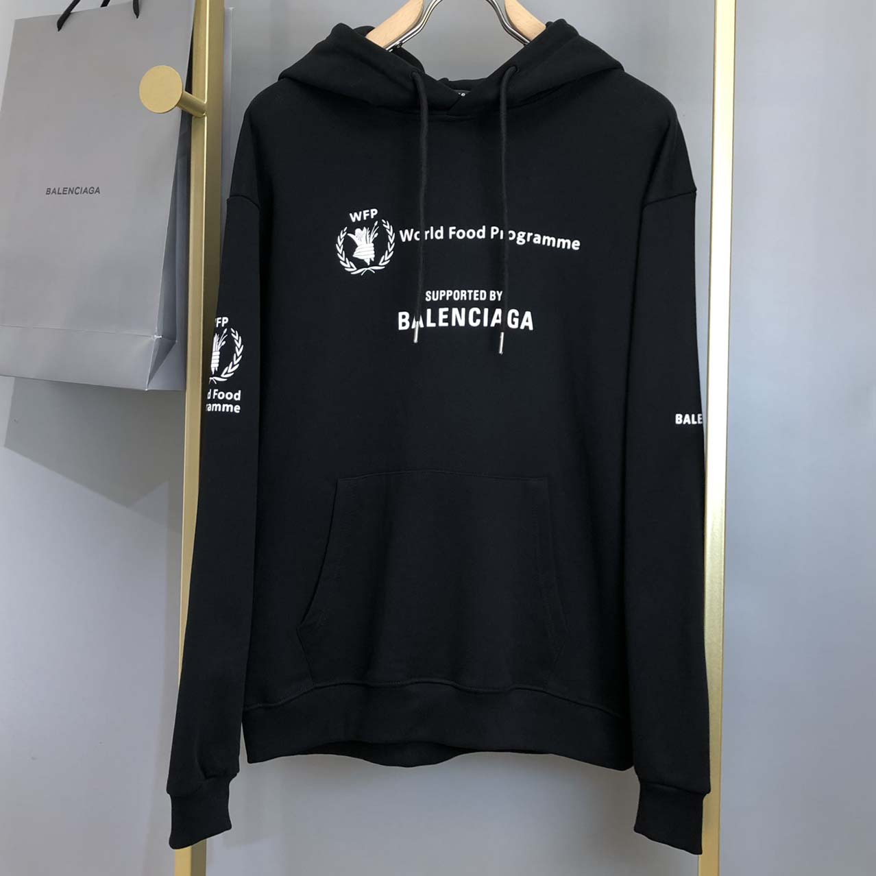 Balenciaga WFP Food Alphabet Hoodie - DopestKickz