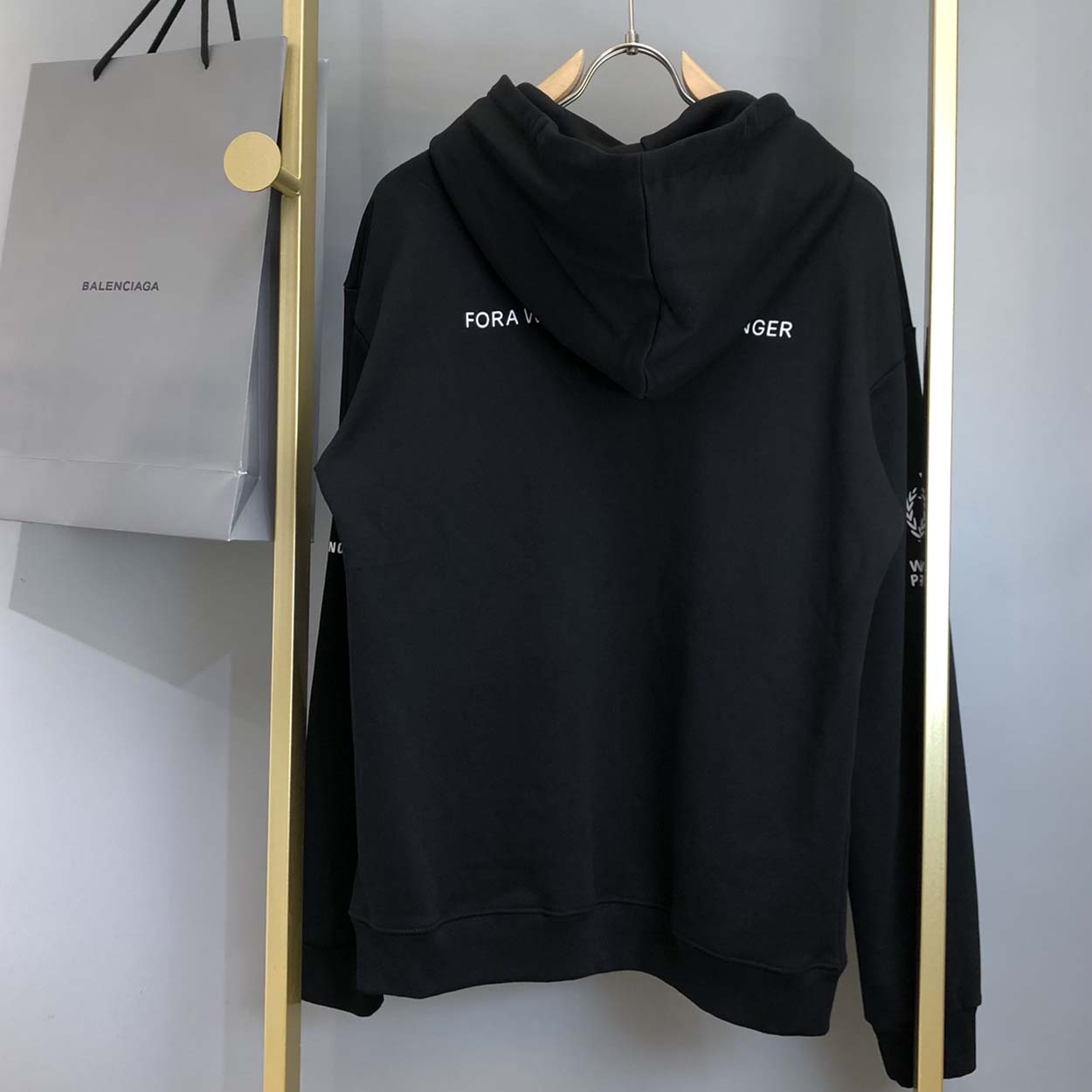 Balenciaga WFP Food Alphabet Hoodie - DopestKickz