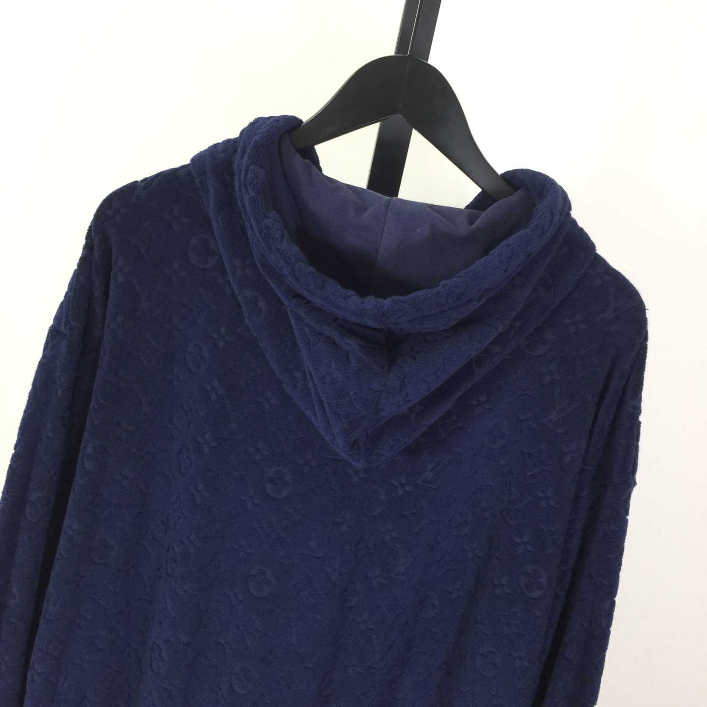 Louis Vuitton Monogram Terry Zip-Through Hoodie   1AHUWX - DopestKickz