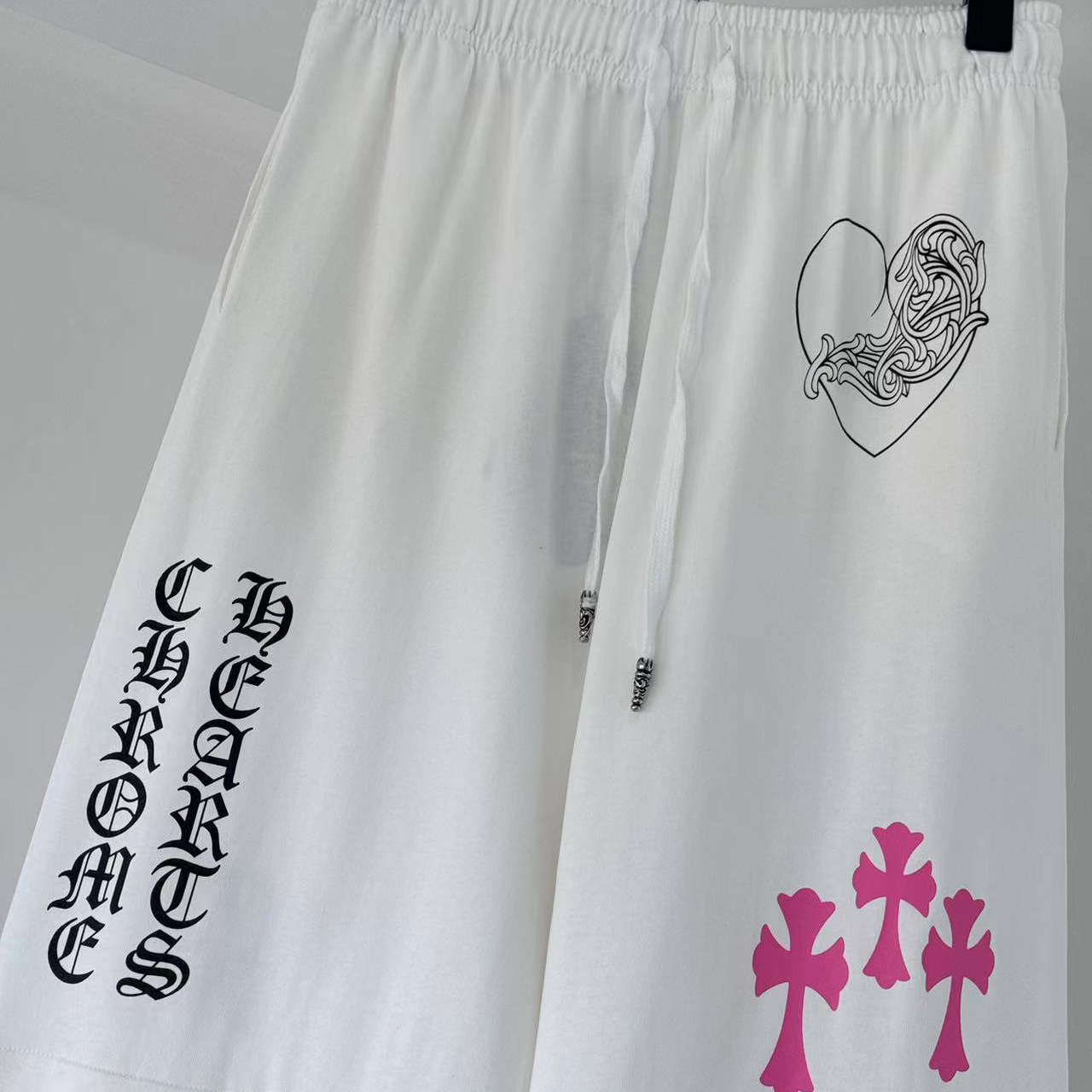 Chrome Hearts - x Deadly Doll White Comic Print Pants - DopestKickz