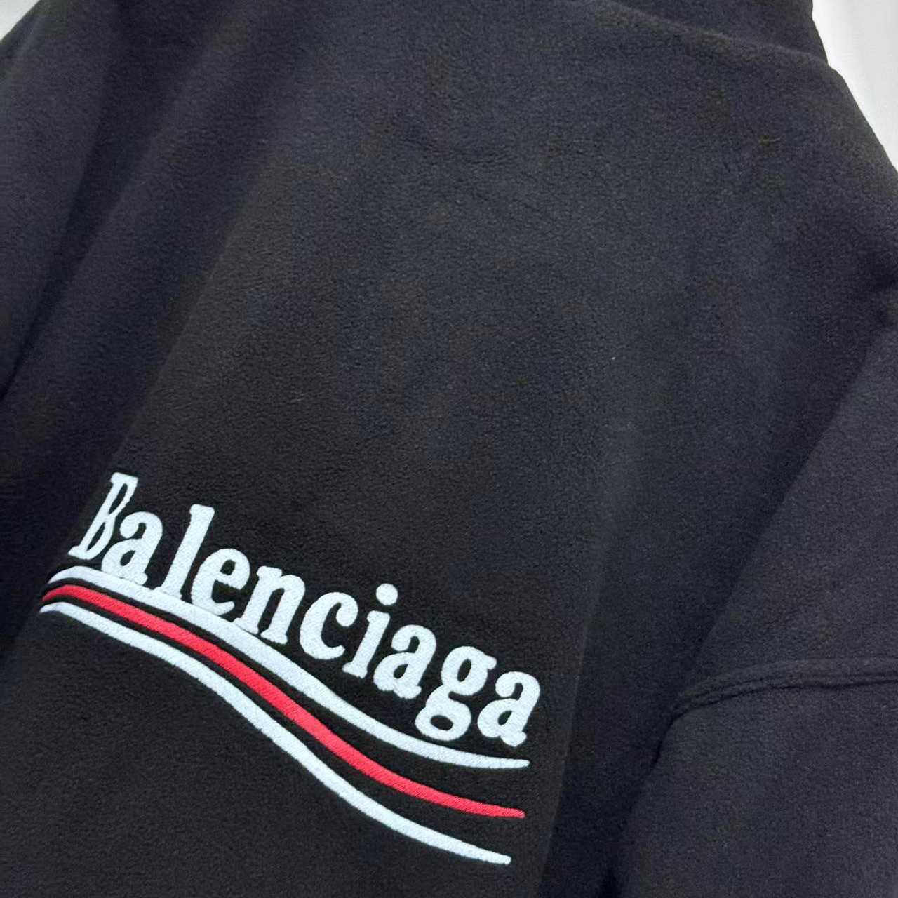 Balenciaga Political Campaign Zip-Up Jacket - DopestKickz