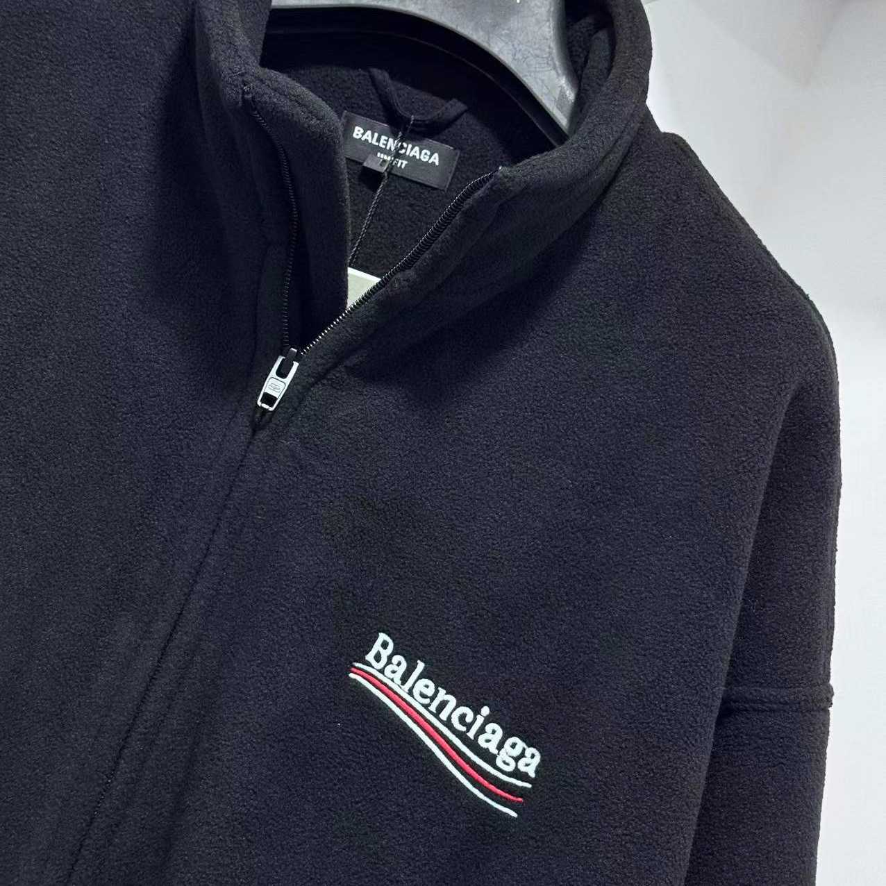 Balenciaga Political Campaign Zip-Up Jacket - DopestKickz