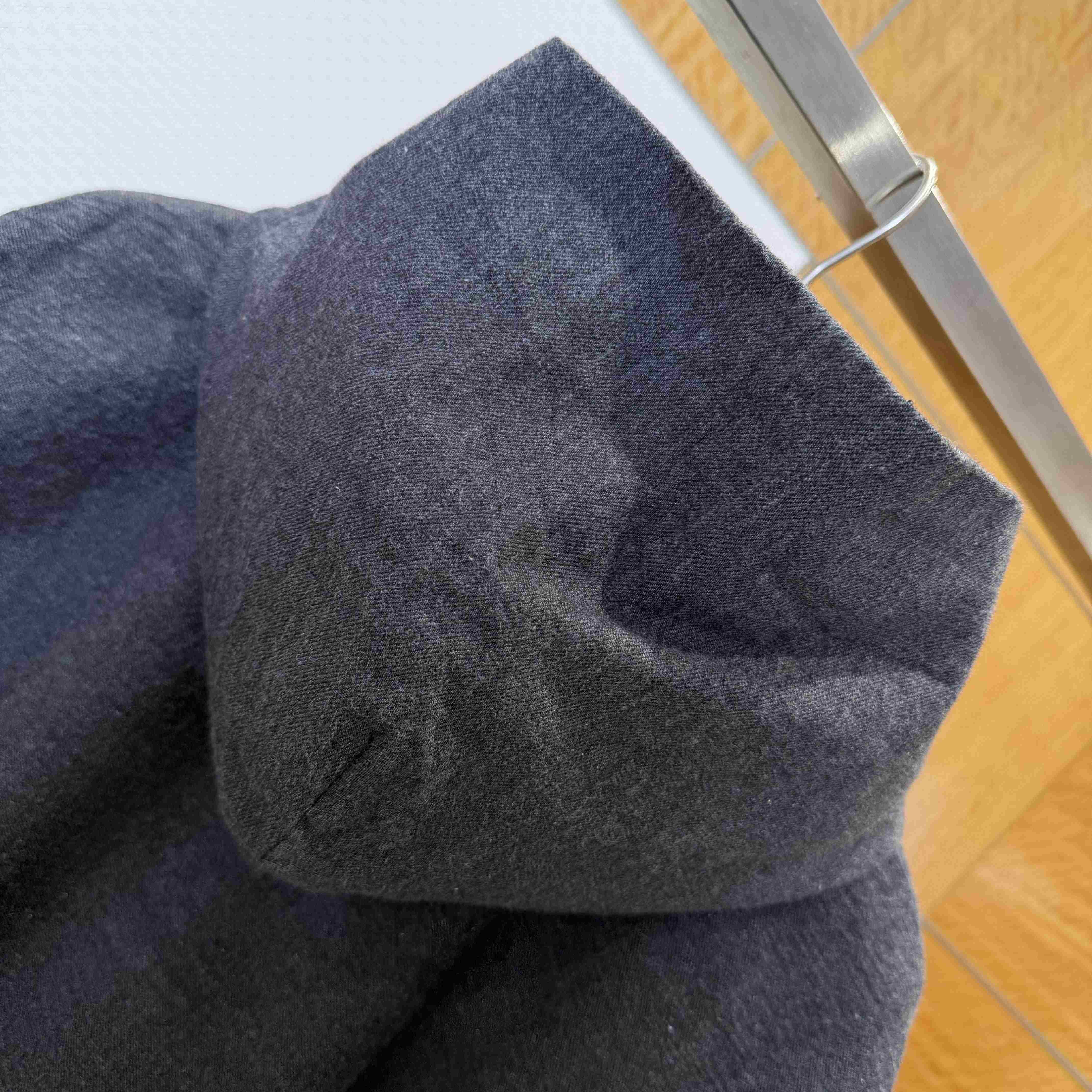 Balenciaga Men's Trompe L'œil Hoodie in Anthracite - DopestKickz