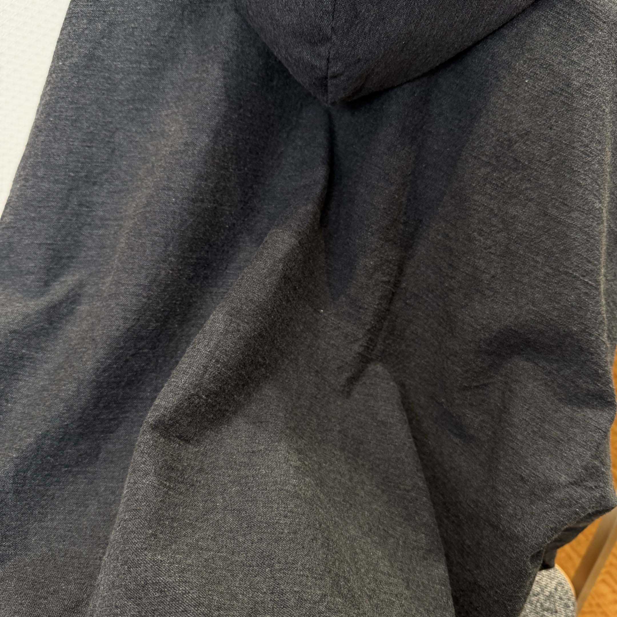 Balenciaga Men's Trompe L'œil Hoodie in Anthracite - DopestKickz