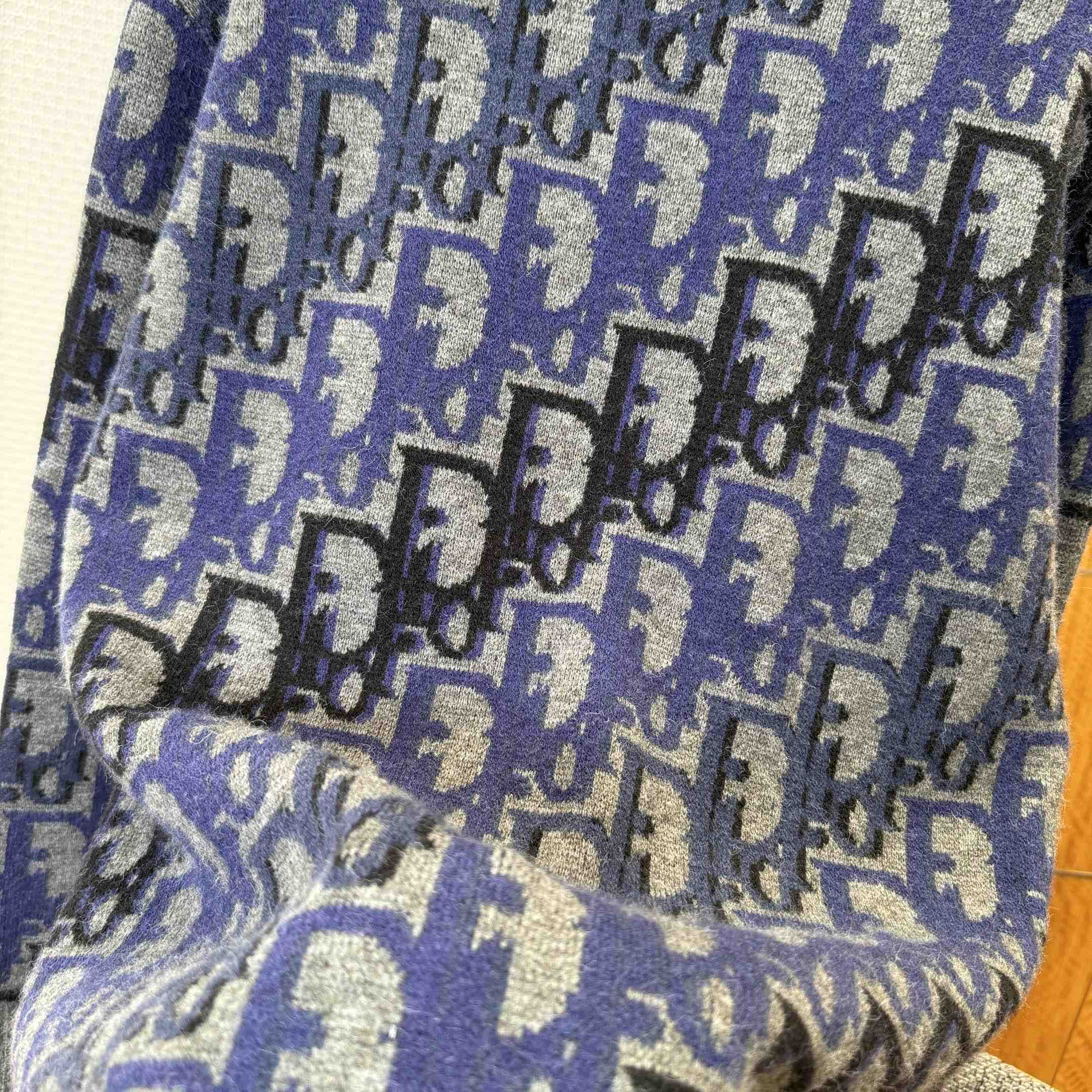 Dior Oblique Sweater  - DopestKickz