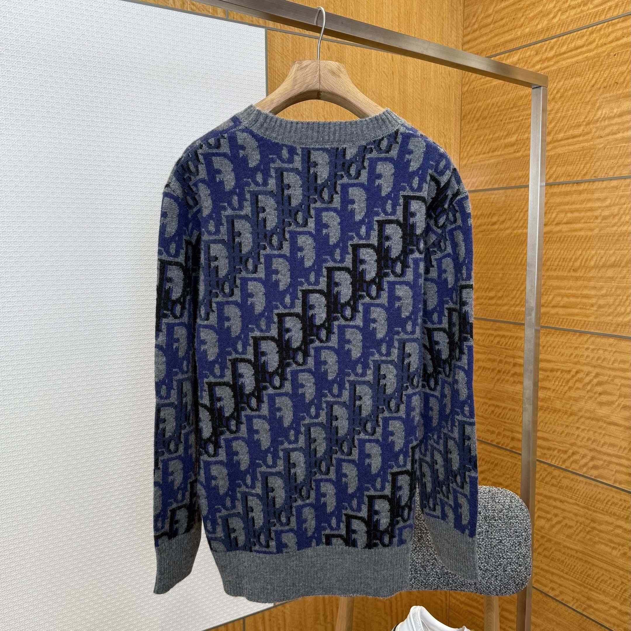 Dior Oblique Sweater  - DopestKickz