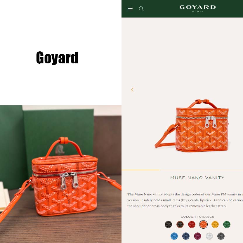 Goyard Muse Nano Vanity - DopestKickz