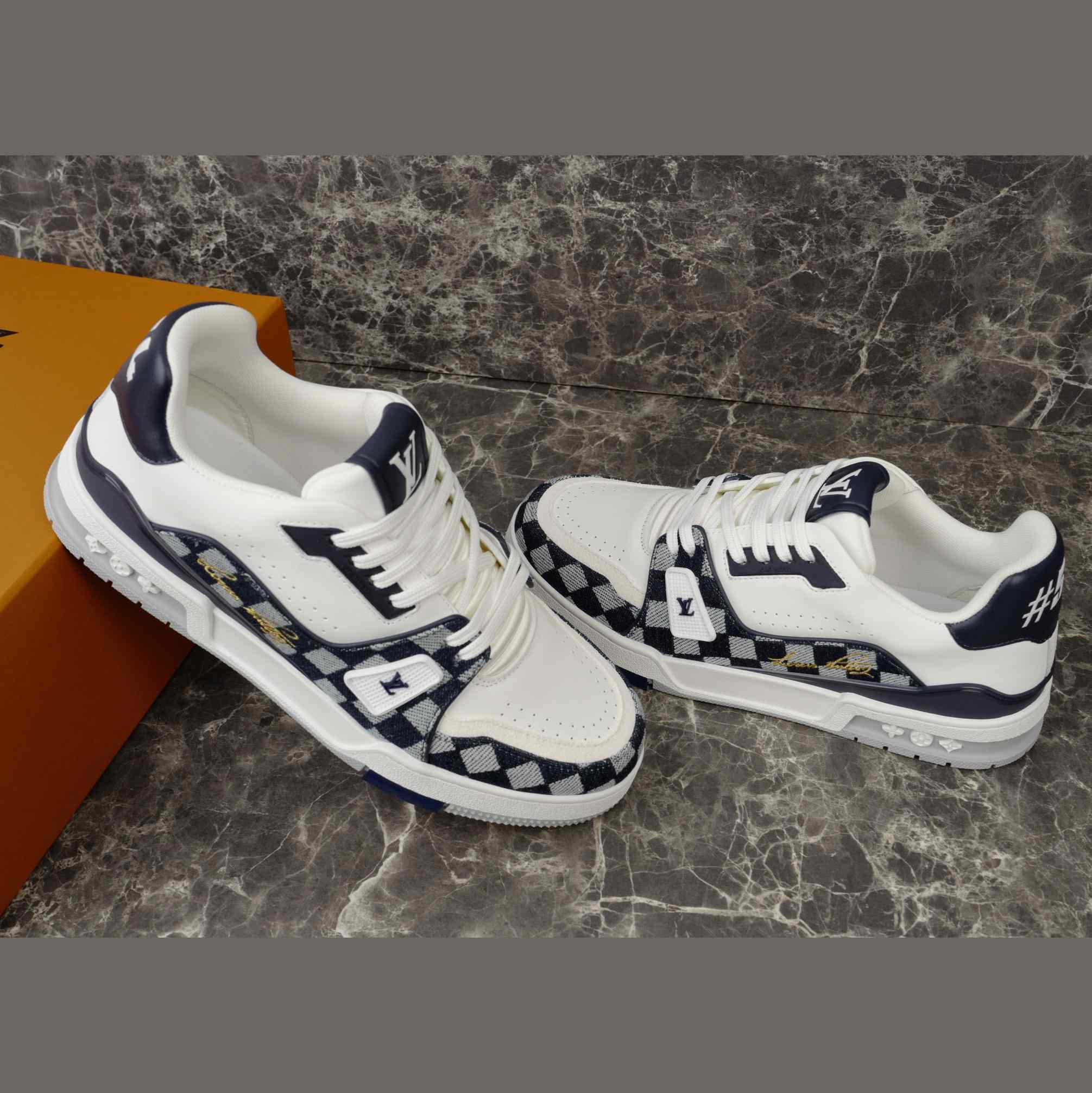 Louis Vuitton LV Trainer Sneaker   1AIKR1 - DopestKickz