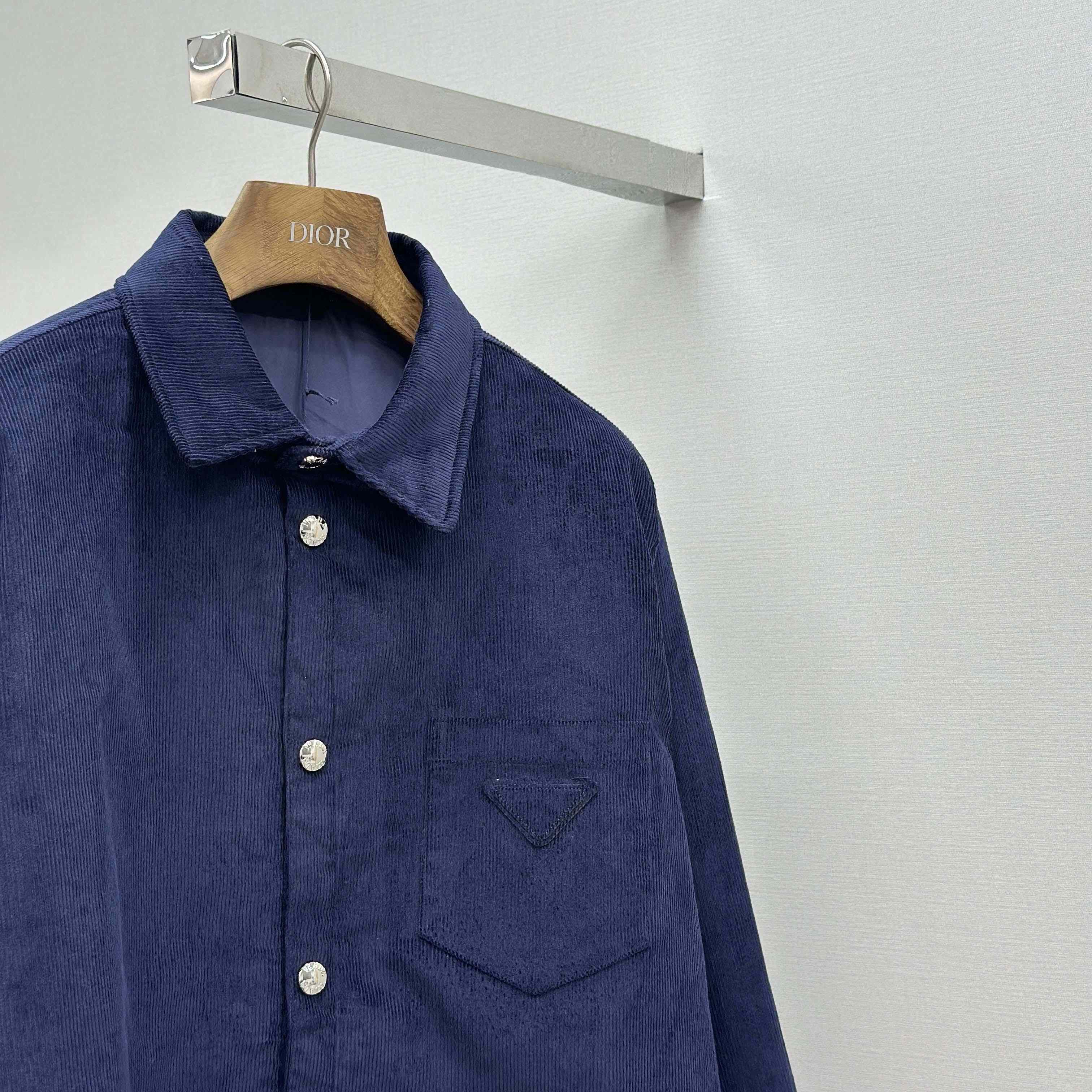 Prada Corduroy Shirt - DopestKickz