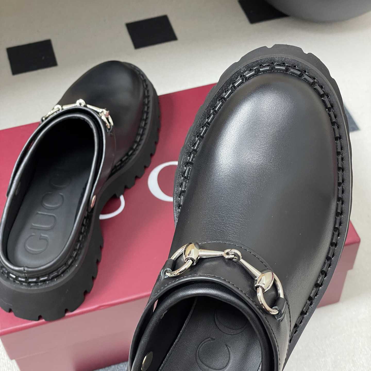 Gucci Women's Mule With Horsebit - DopestKickz