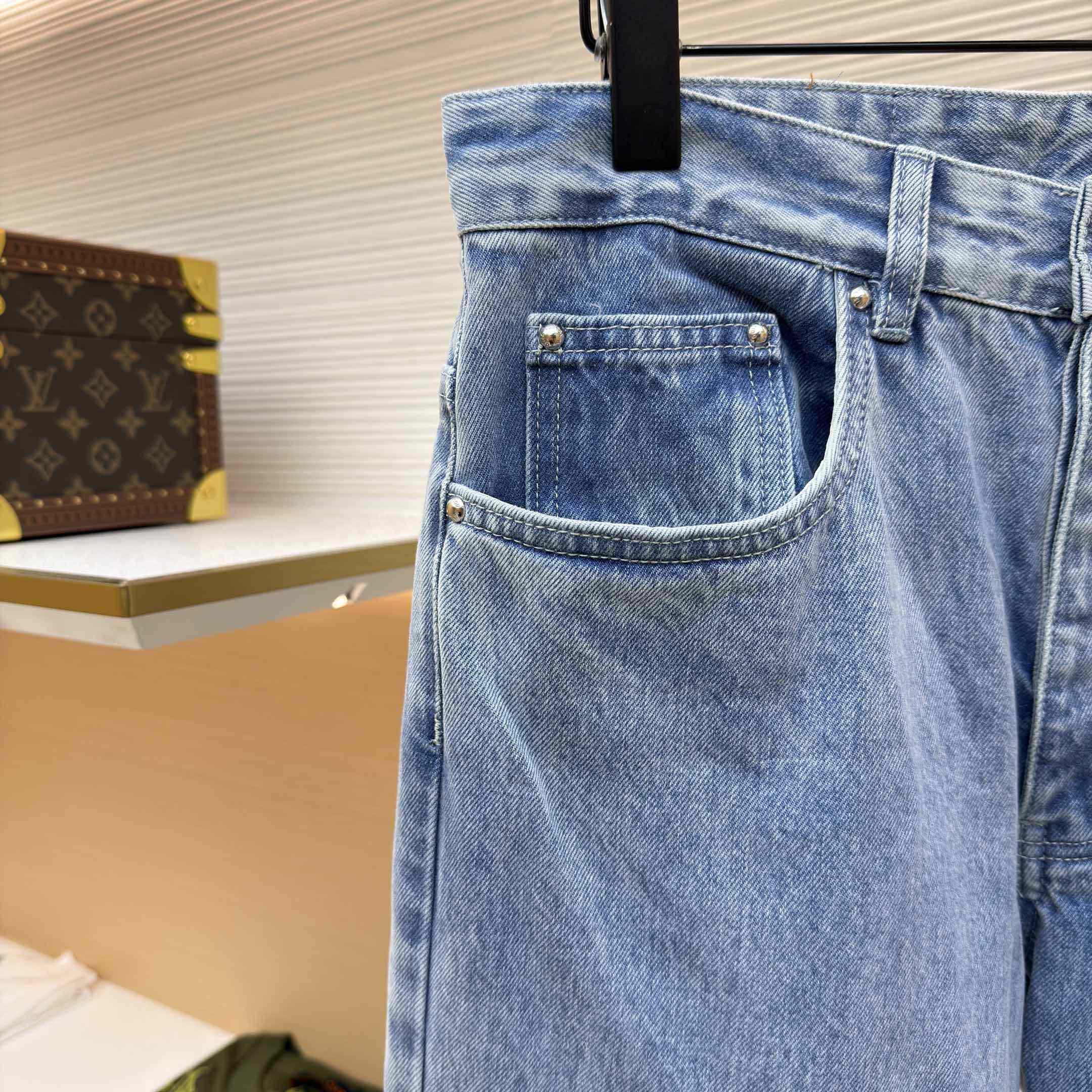 Louis Vuitton Denim Skate Jeans - DopestKickz