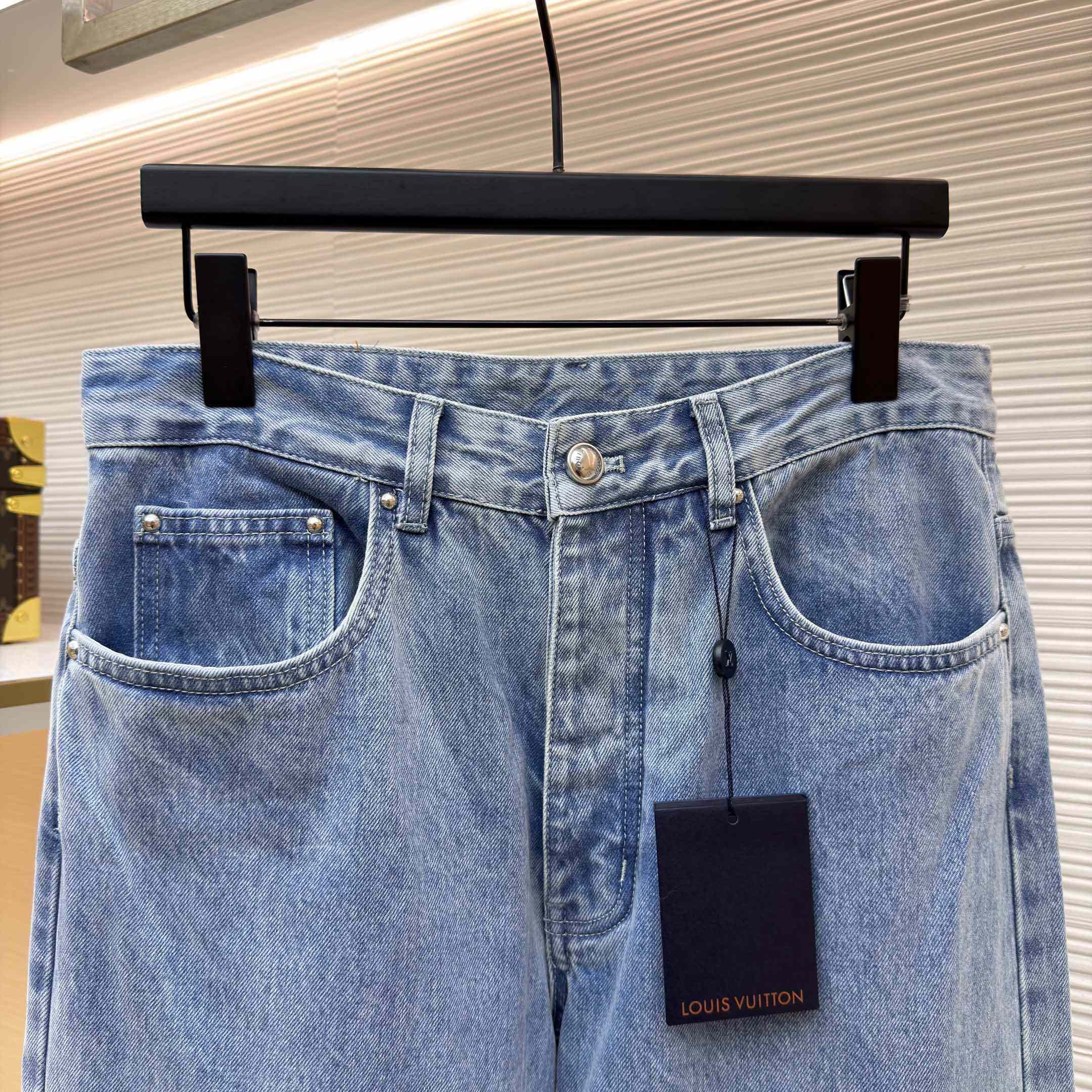 Louis Vuitton Denim Skate Jeans - DopestKickz