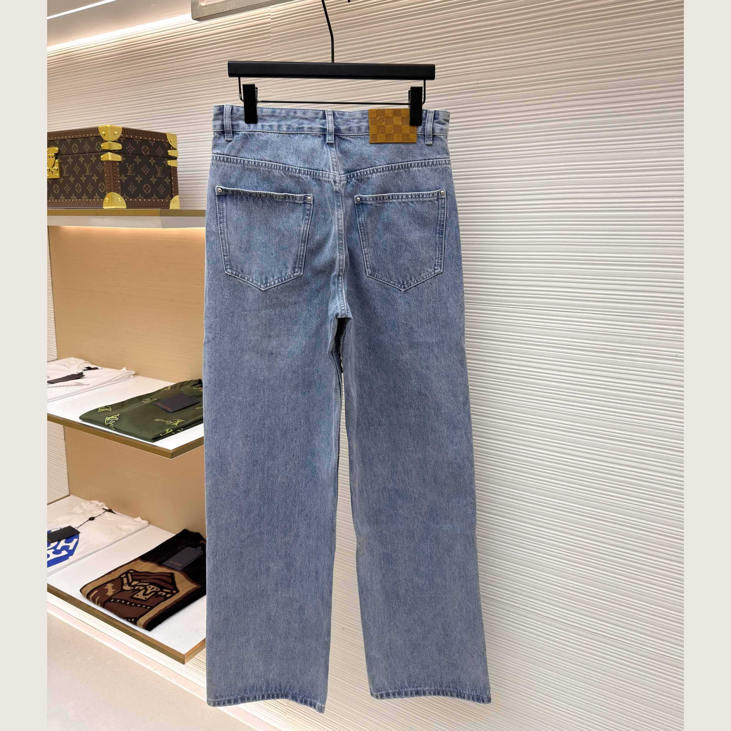 Louis Vuitton Denim Skate Jeans - DopestKickz