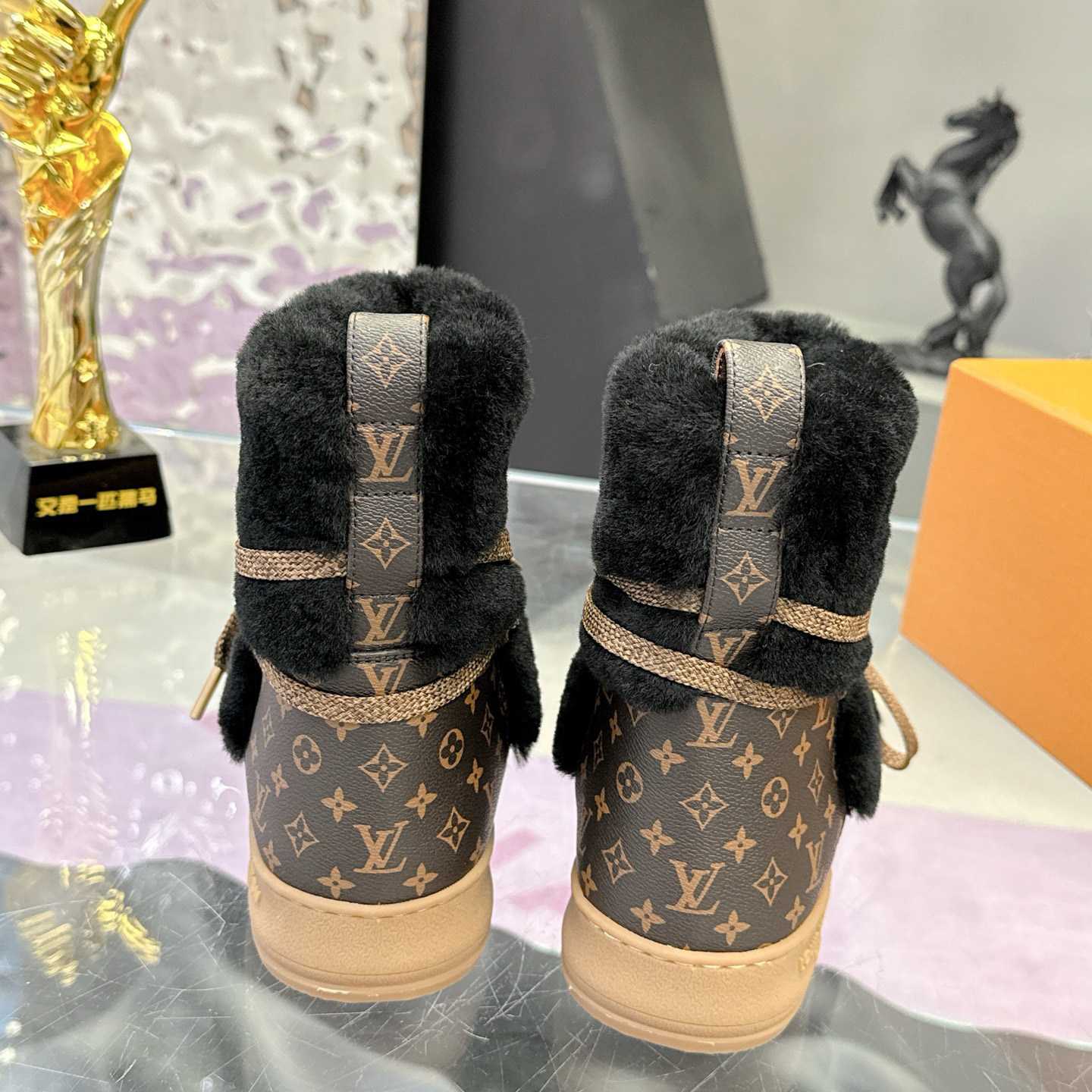 Louis Vuitton LV Cloud Lace-Up Ankle Boot Sneaker  1AIV21 - DopestKickz