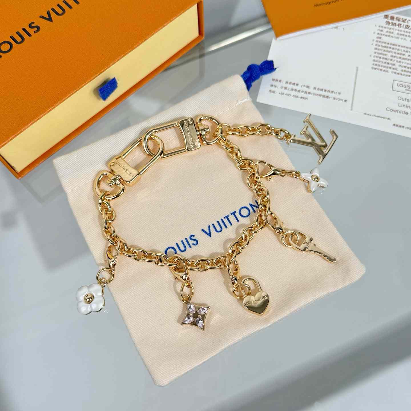 Louis Vuitton LV Charms Bag Charm  M02943 - DopestKickz