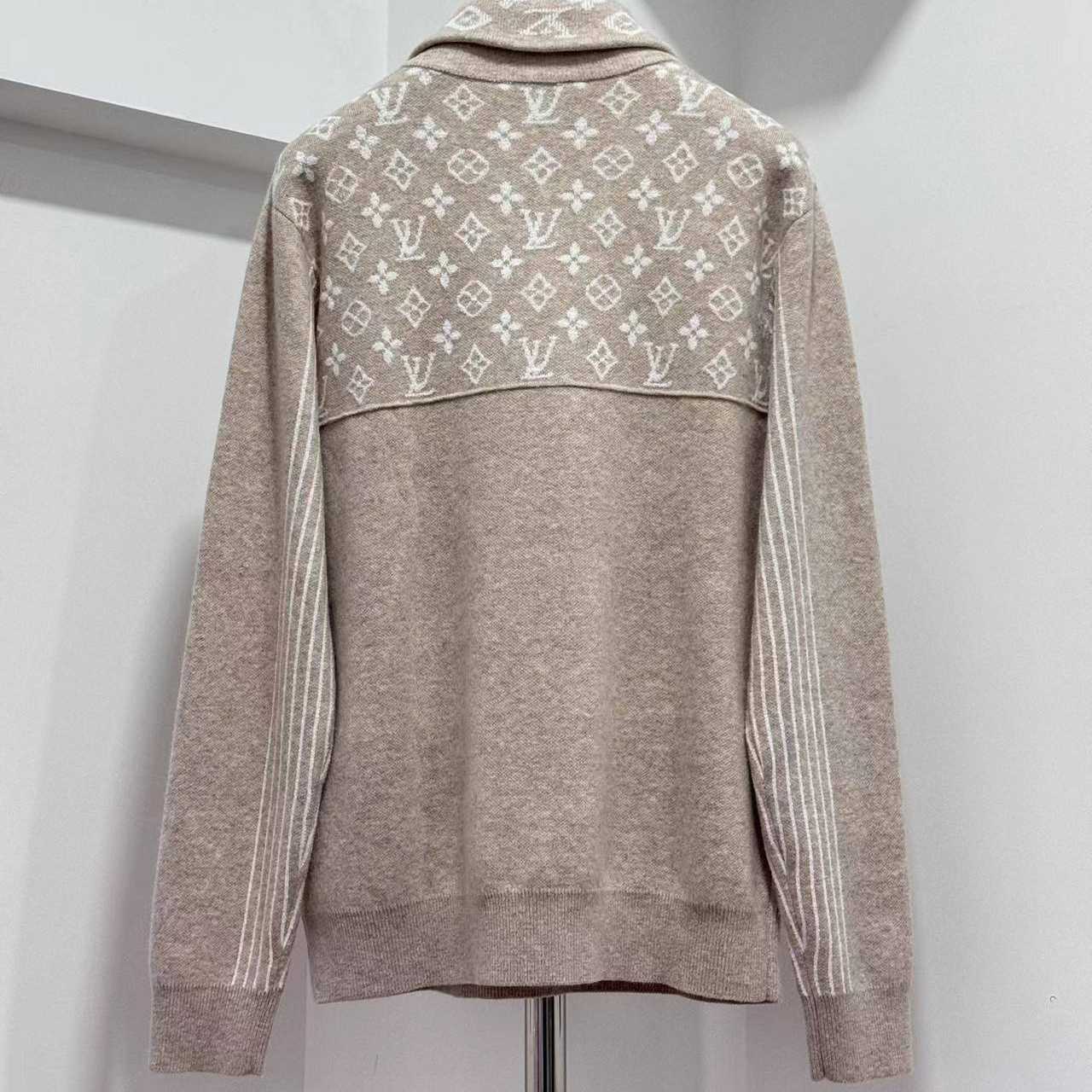 Louis Vuitton Ribbed Wool Half-Zip Pullover   1AJBWI - DopestKickz