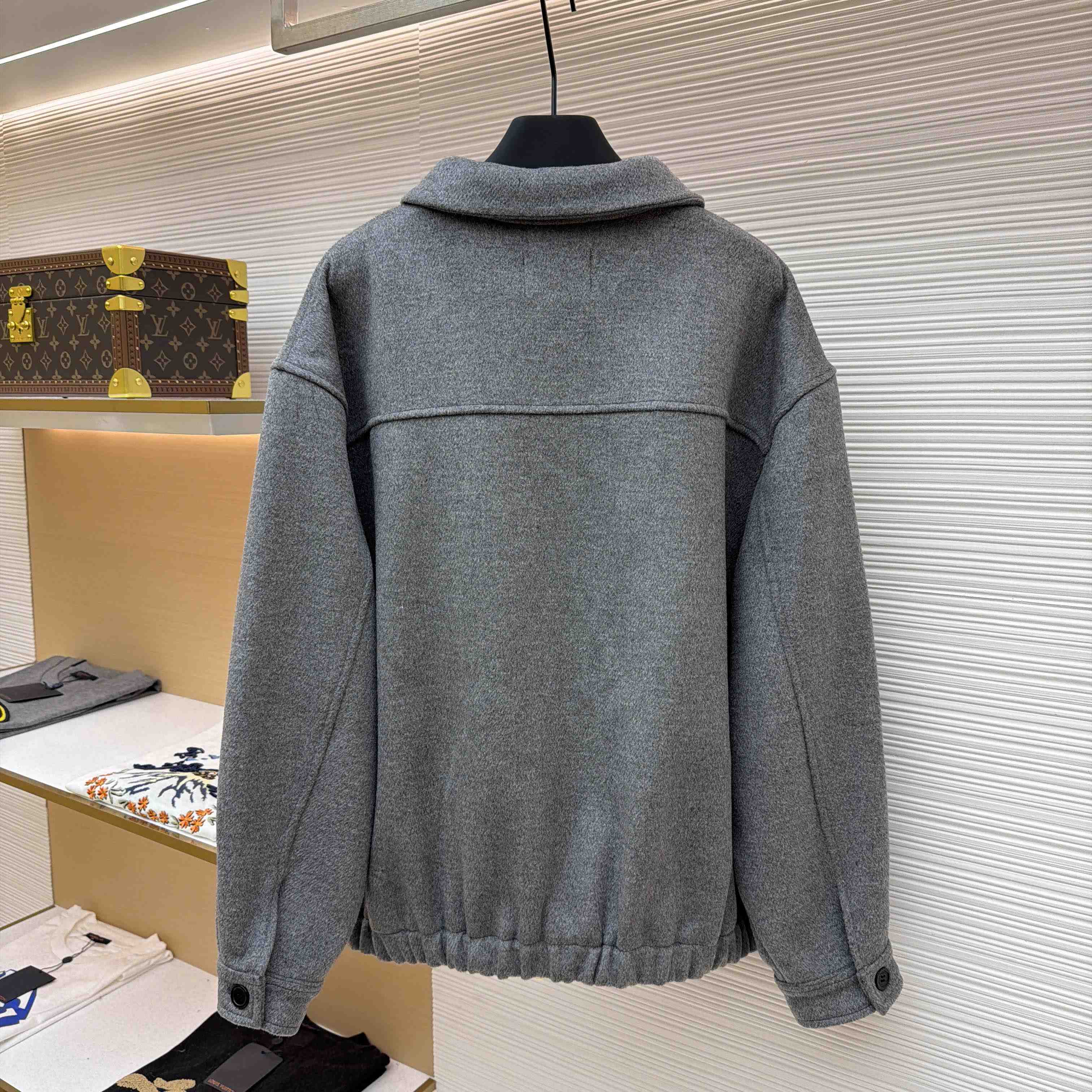 Miu Miu Double Cashmere Blouson Jacket - DopestKickz