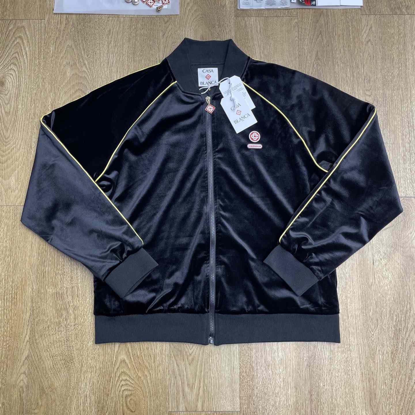 Casablanca Logo-patch Jacket    C1103 - DopestKickz