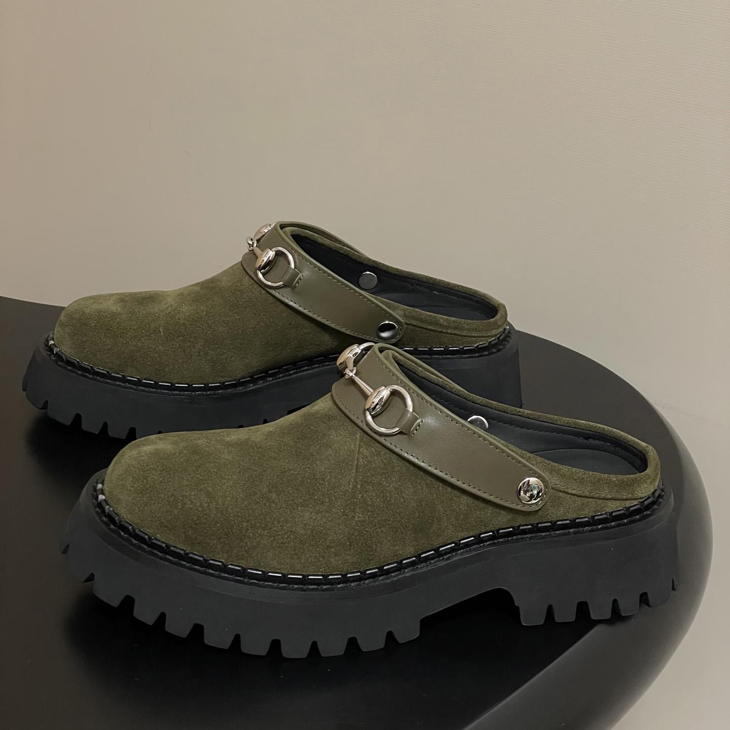 Gucci Women's Mule With Horsebit - DopestKickz