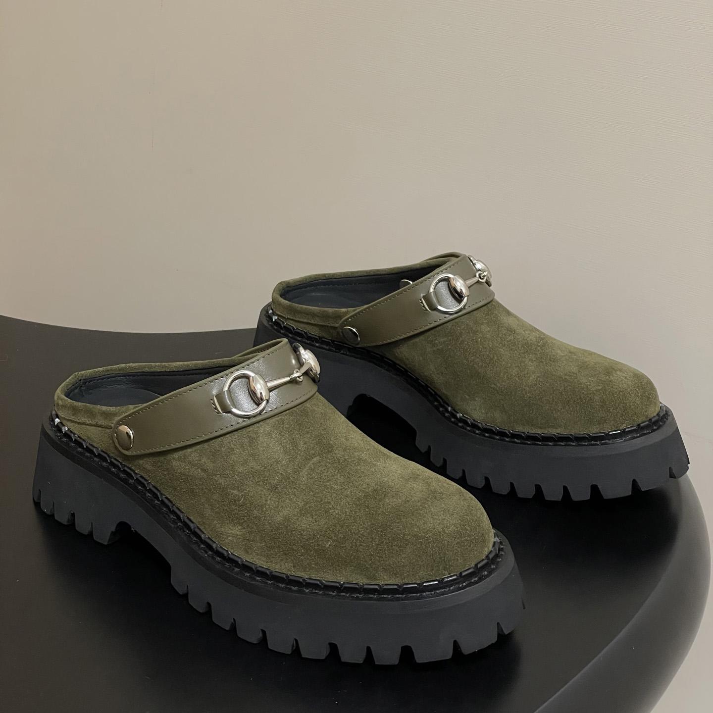 Gucci Women's Mule With Horsebit - DopestKickz