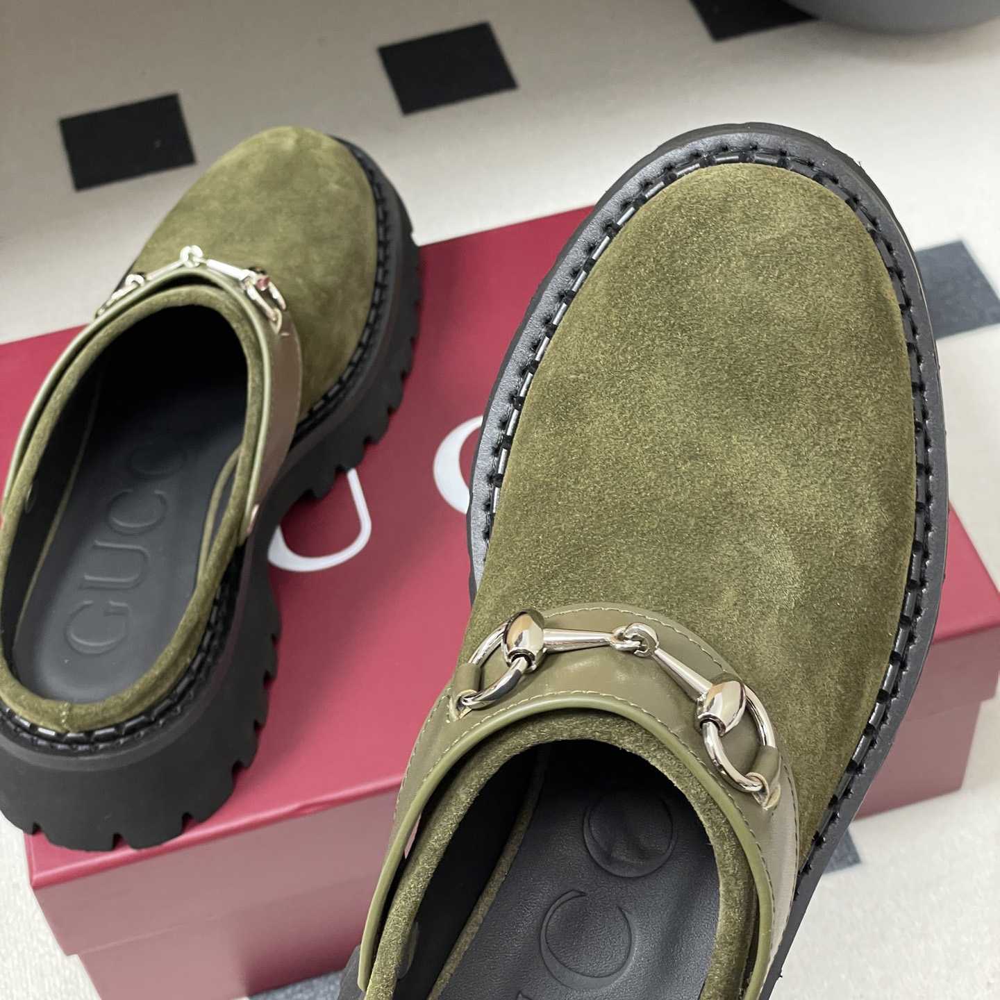 Gucci Women's Mule With Horsebit - DopestKickz