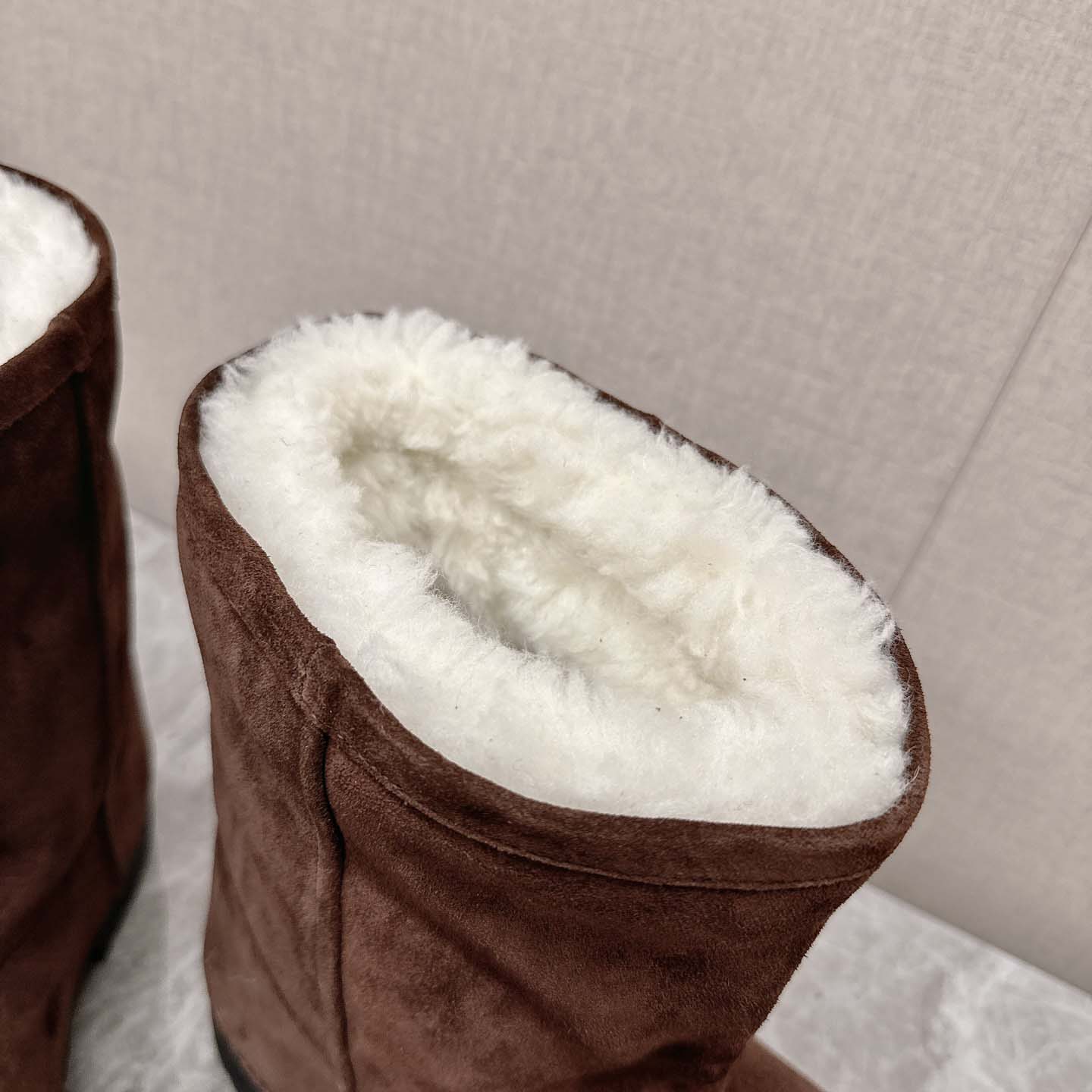 Balenciaga Alaska Fur High Boots - DopestKickz