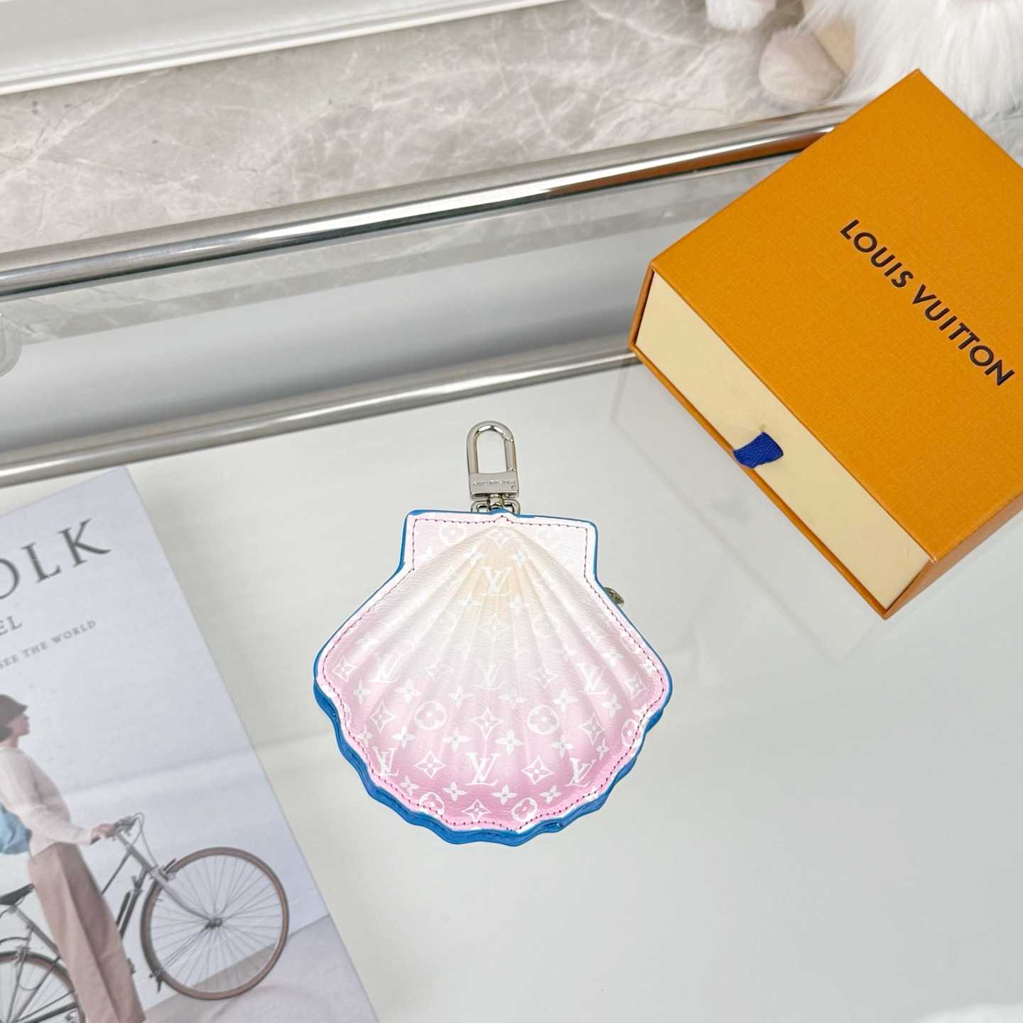 Louis Vuitton LV Shell Bag Charm    - DopestKickz