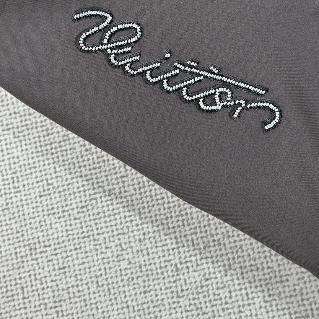 Louis Vuitton Embellished Signature Hoodie   1AJCFS - DopestKickz