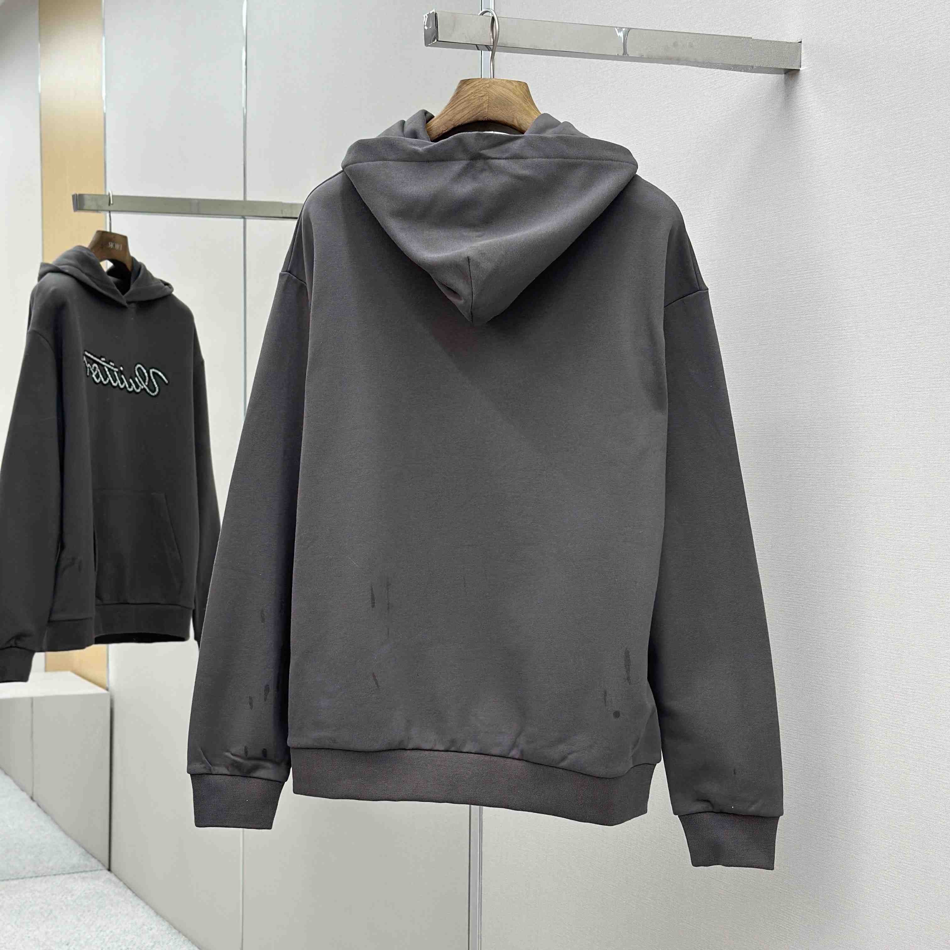 Louis Vuitton Embellished Signature Hoodie   1AJCFS - DopestKickz