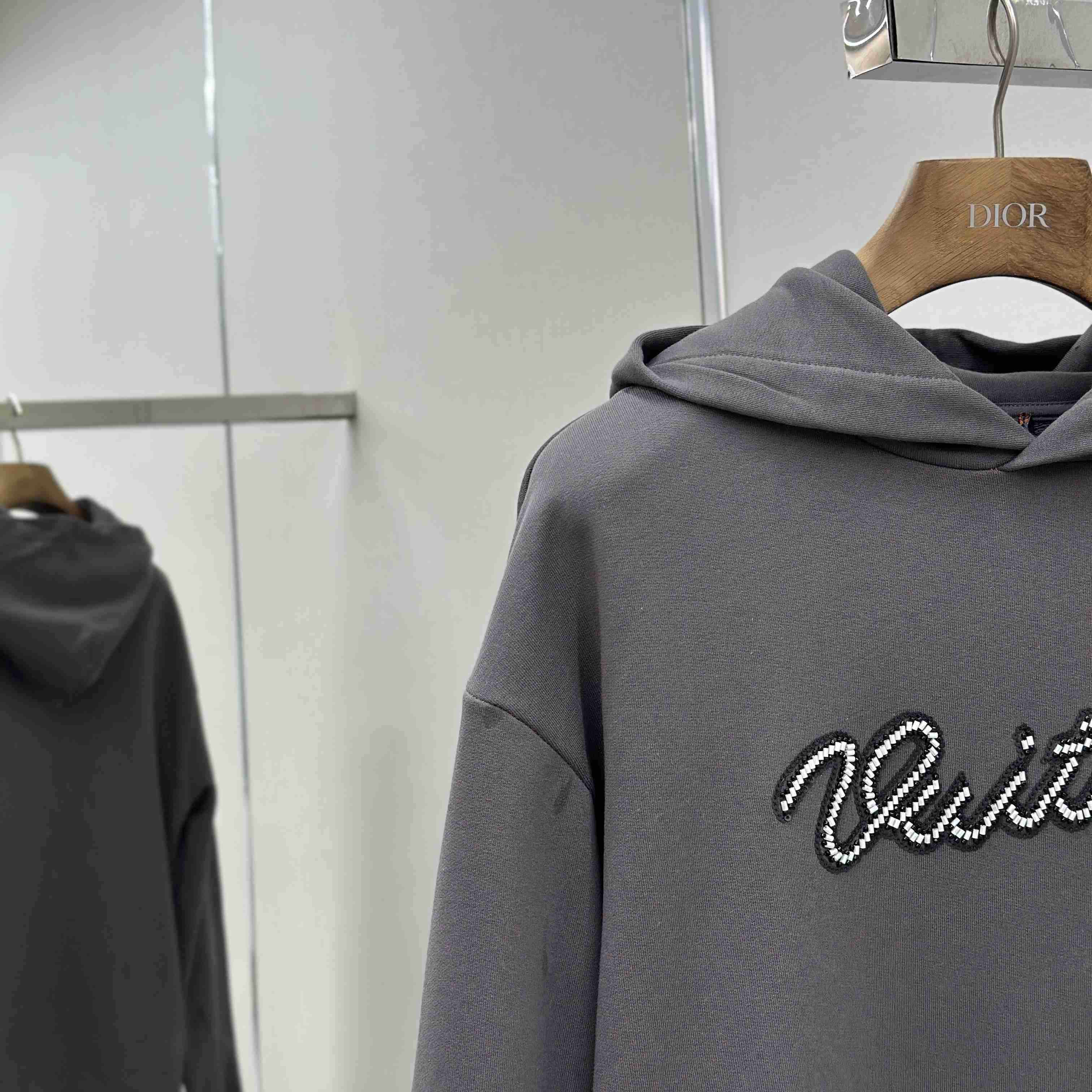 Louis Vuitton Embellished Signature Hoodie   1AJCFS - DopestKickz
